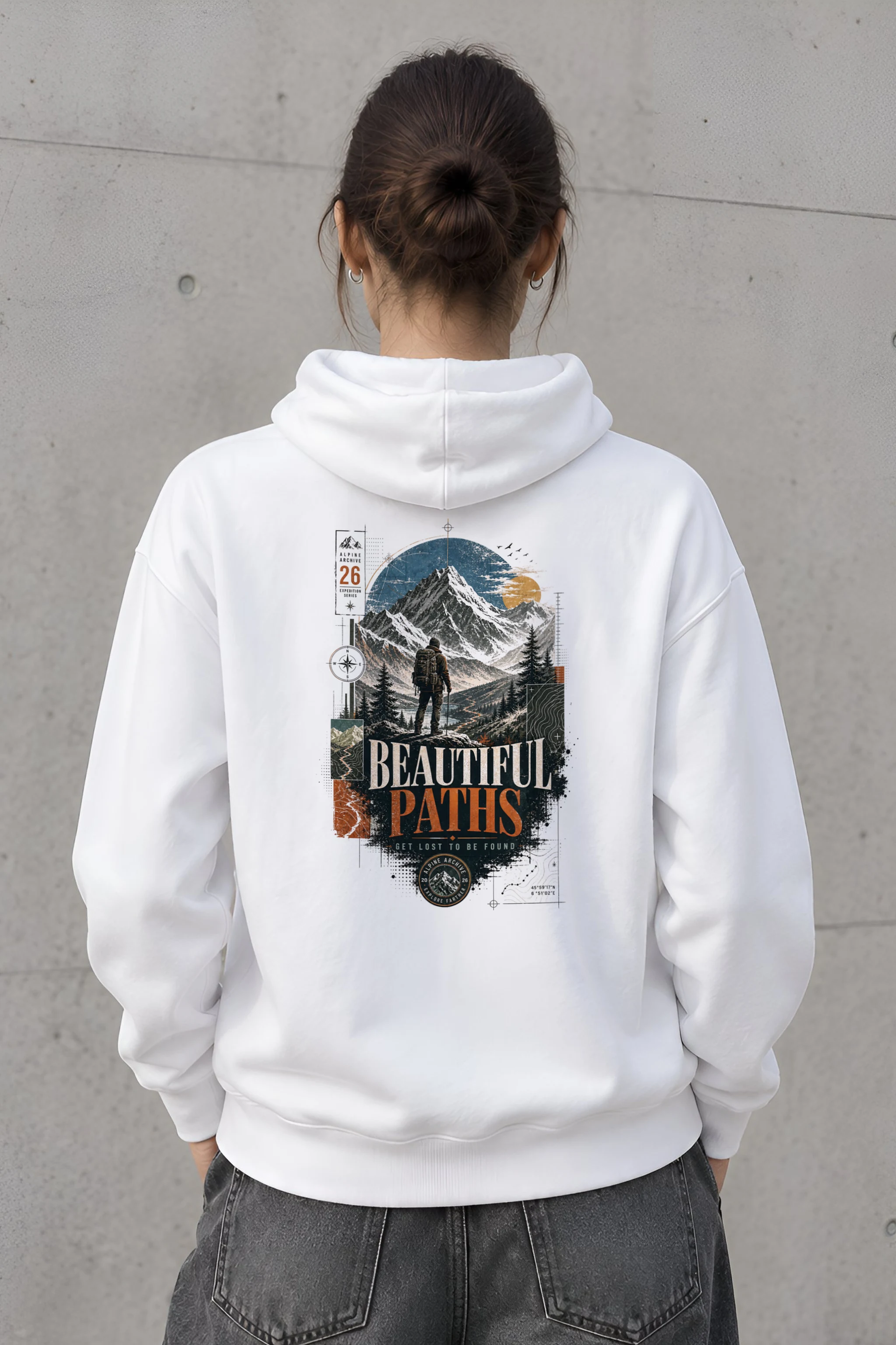 "Alpine Archive" 1 Pullover Hoodie
