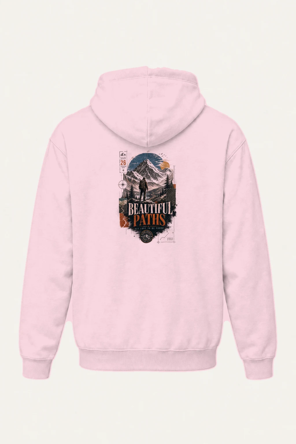 "Alpine Archive" Heavy Blend Unisex Pullover Hoodie | Gildan 18500