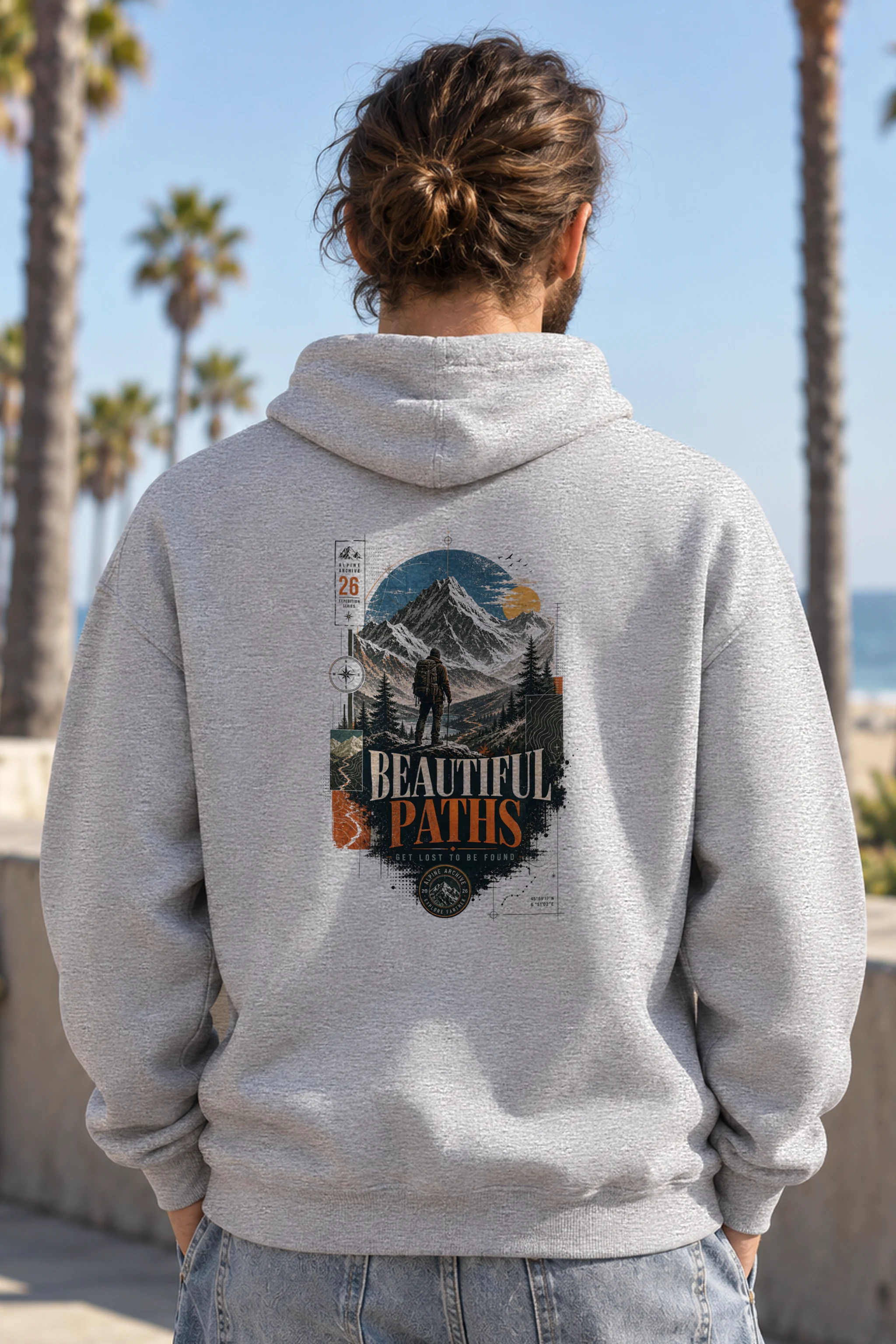 "Alpine Archive" 1 Pullover Hoodie