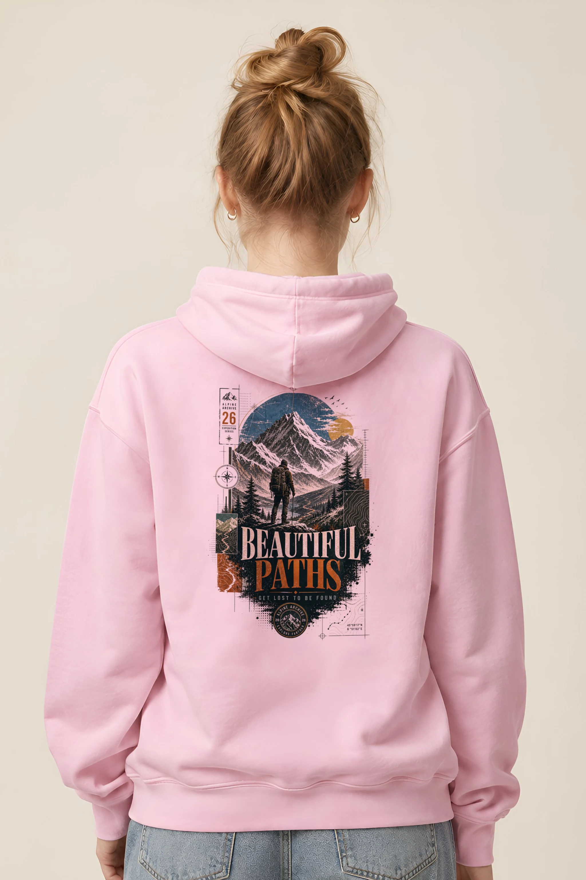 "Alpine Archive" 1 Pullover Hoodie