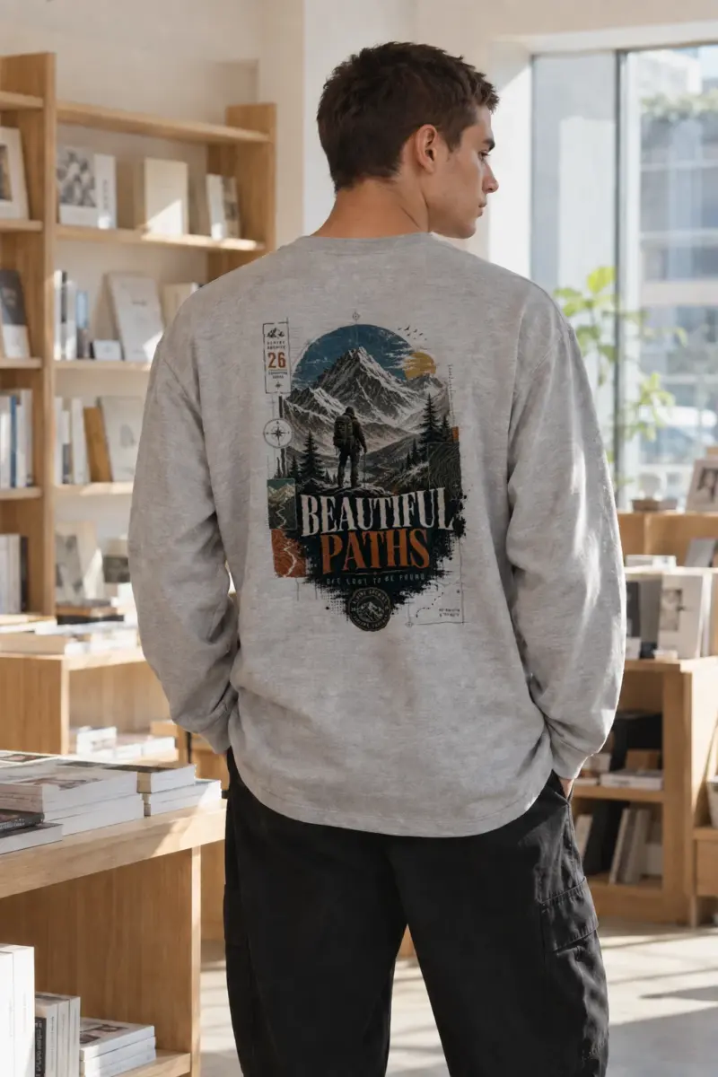 "Alpine Archive" Unisex Longsleeve T-shirt | Gildan 2400
