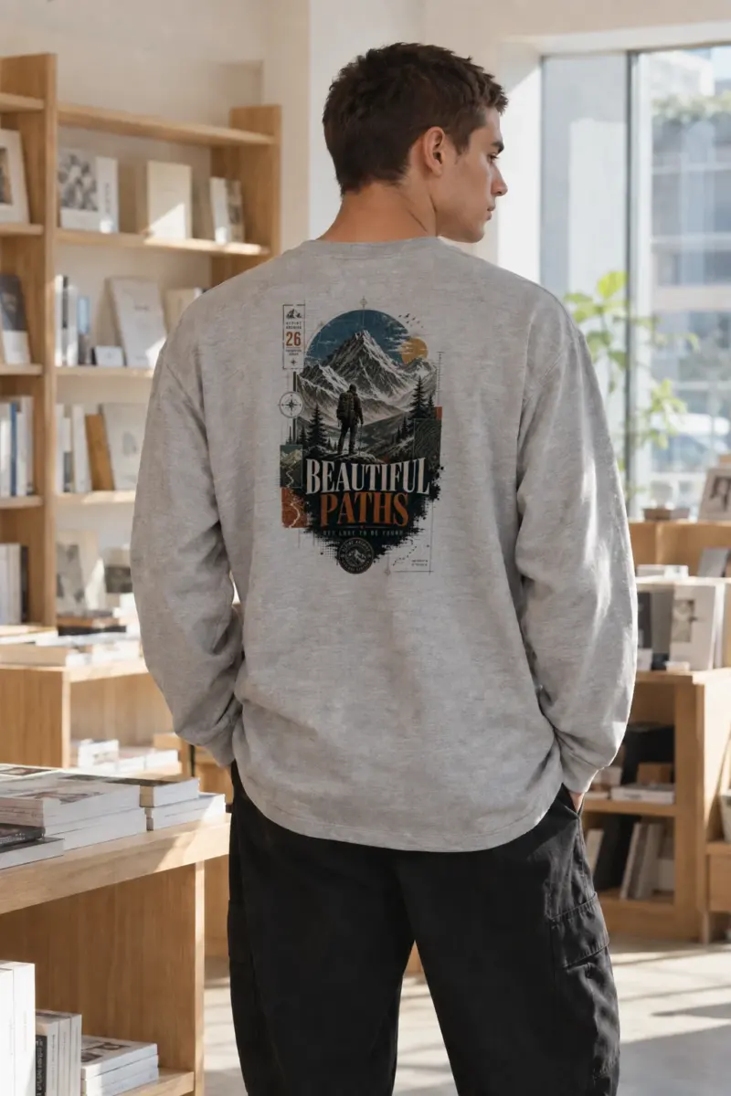 "Alpine Archive" Unisex Longsleeve T-shirt | Gildan 2400