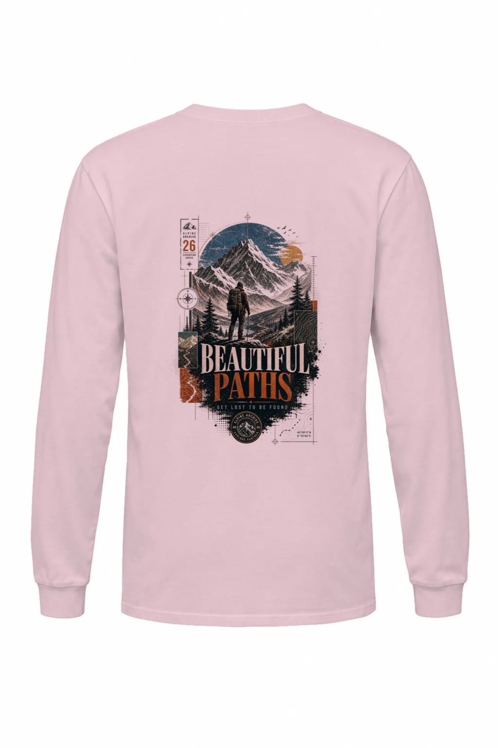"Alpine Archive" Unisex Longsleeve T-shirt | Gildan 2400