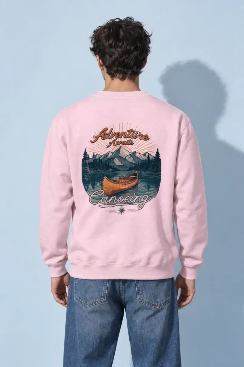 "Alpine Canoe Club" Heavy Blend Unisex Crewneck Sweatshirt | Gildan 18000