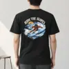 "Alpine Carve" Heavyweight Unisex Crewneck T-shirt