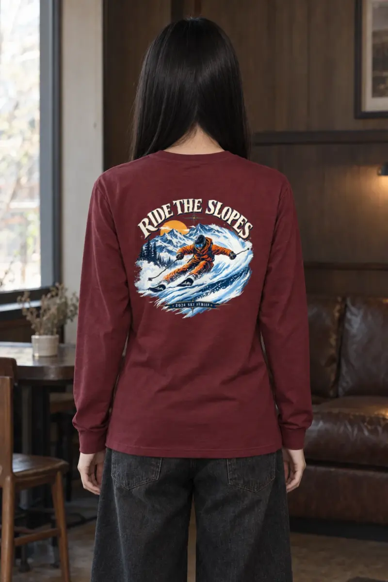 "Alpine Carve" Unisex Longsleeve T-shirt
