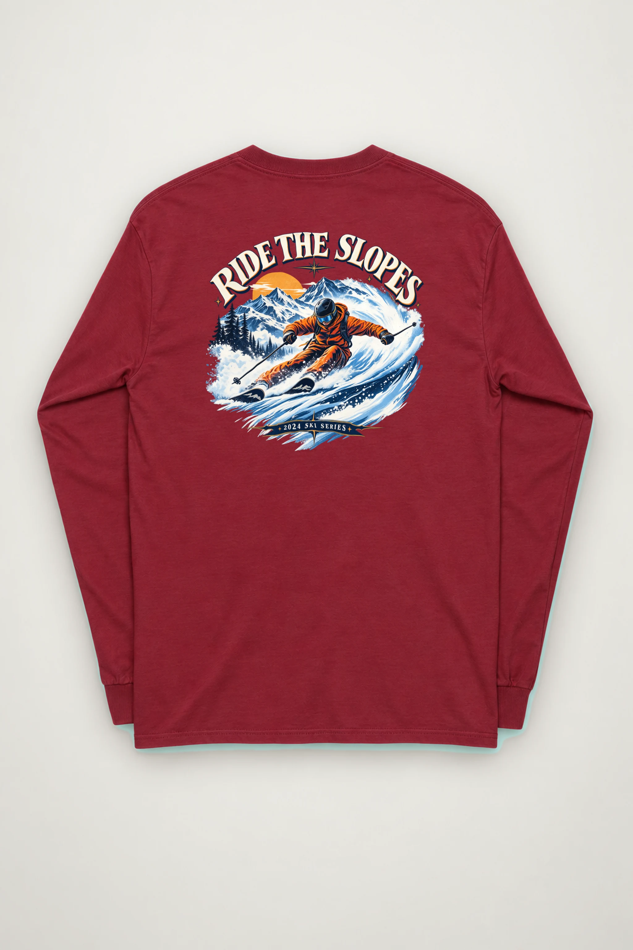 "Alpine Carve" Unisex Longsleeve T-shirt