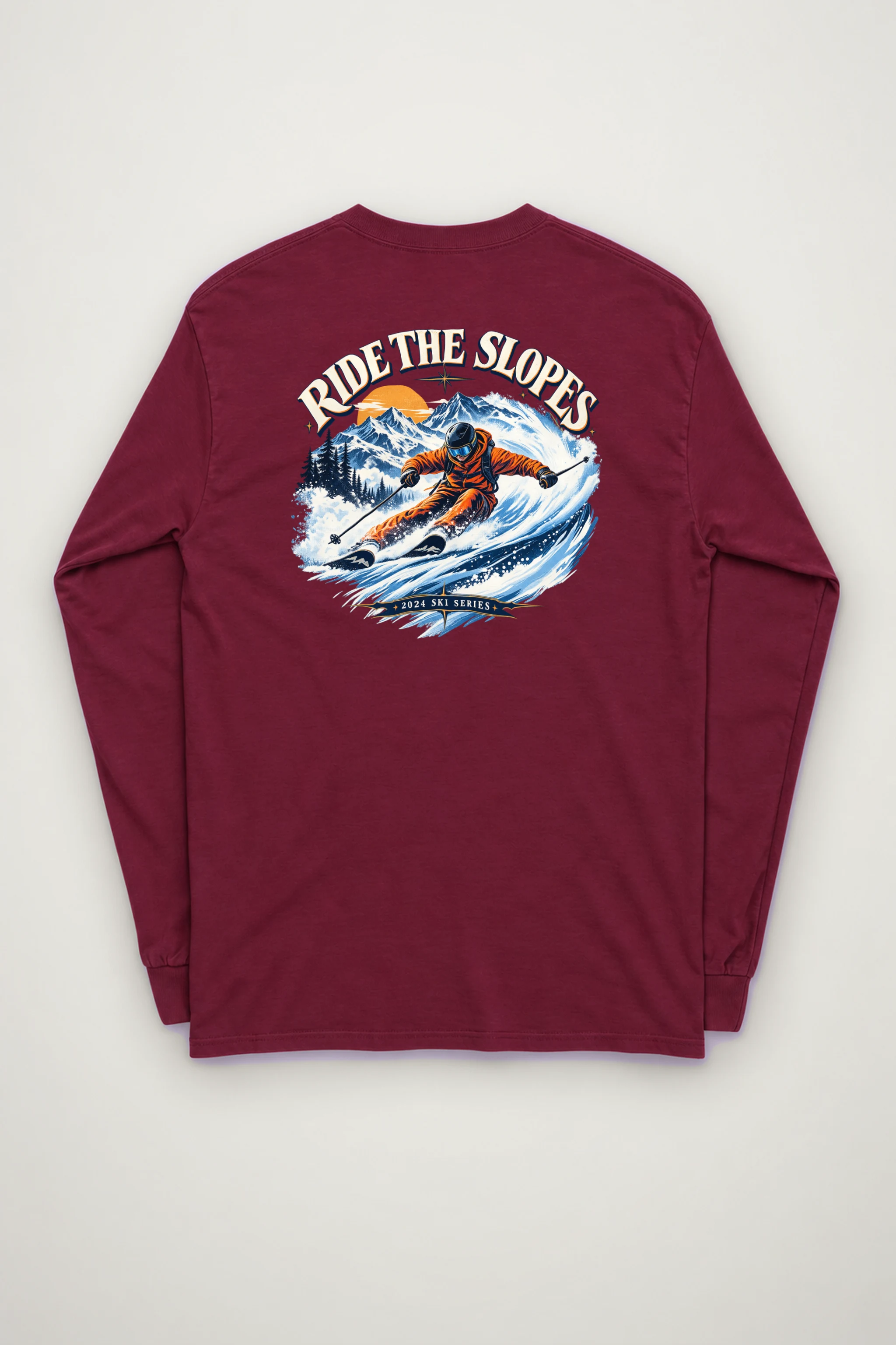 "Alpine Carve" Unisex Longsleeve T-shirt