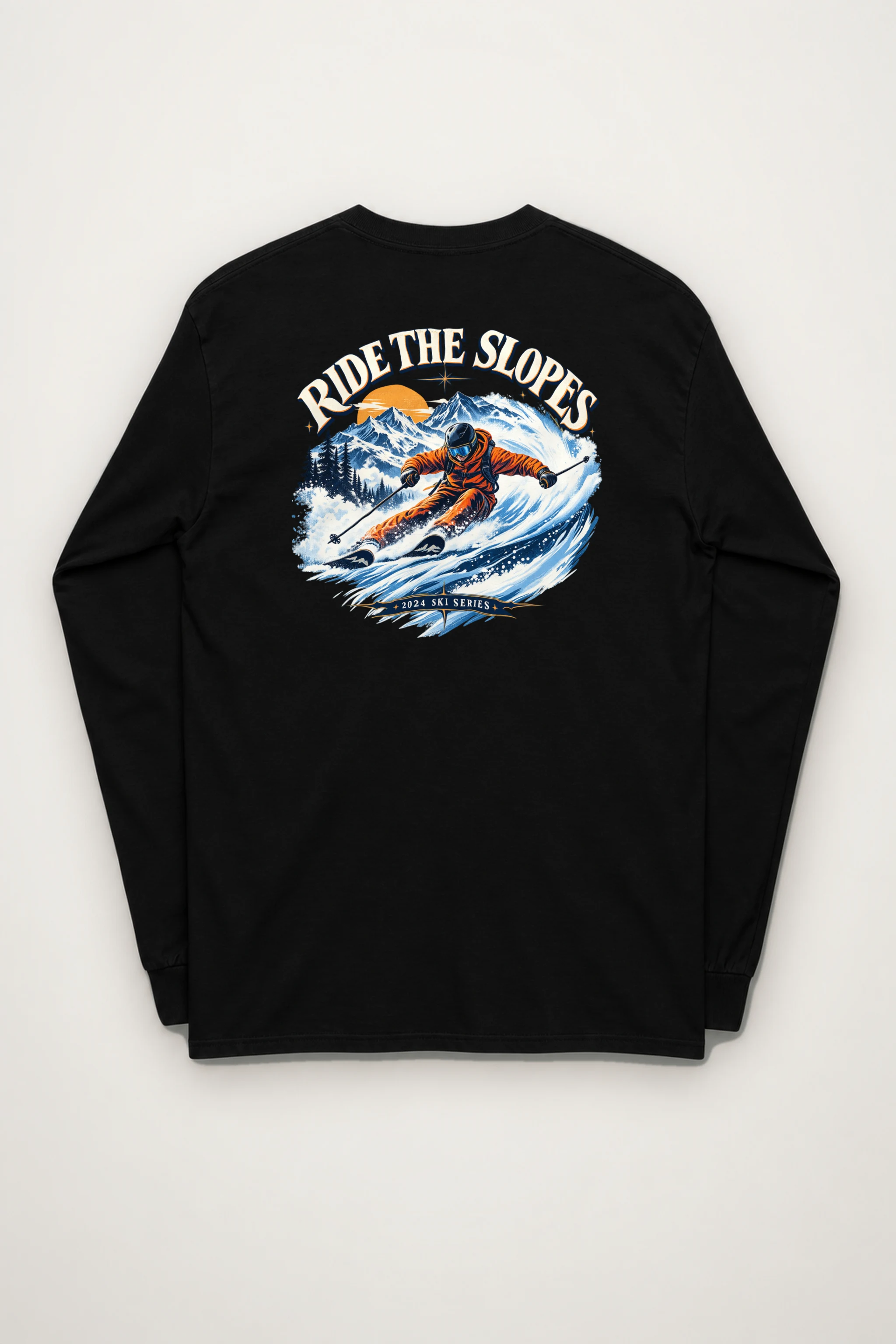 "Alpine Carve" Unisex Longsleeve T-shirt