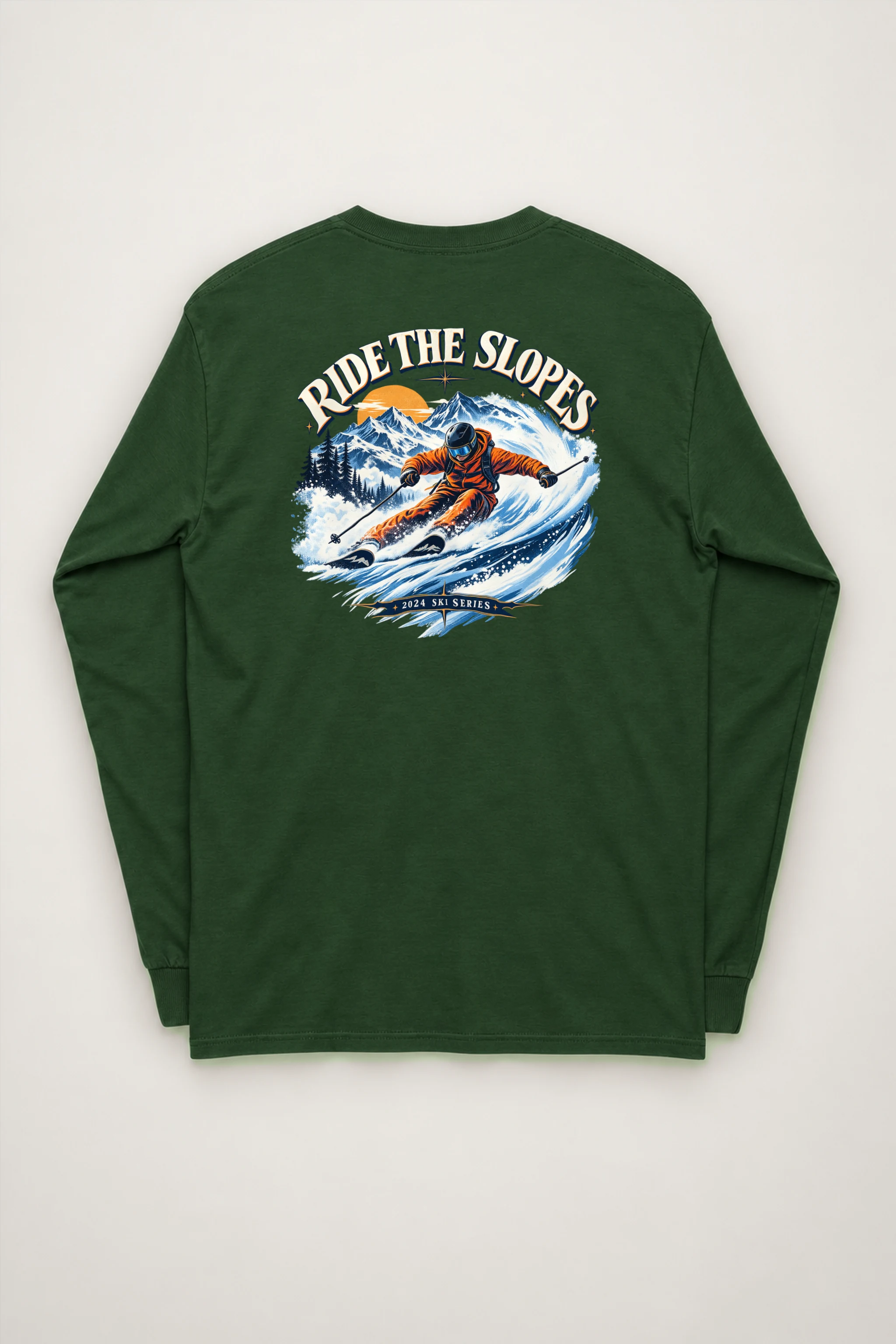 "Alpine Carve" Unisex Longsleeve T-shirt