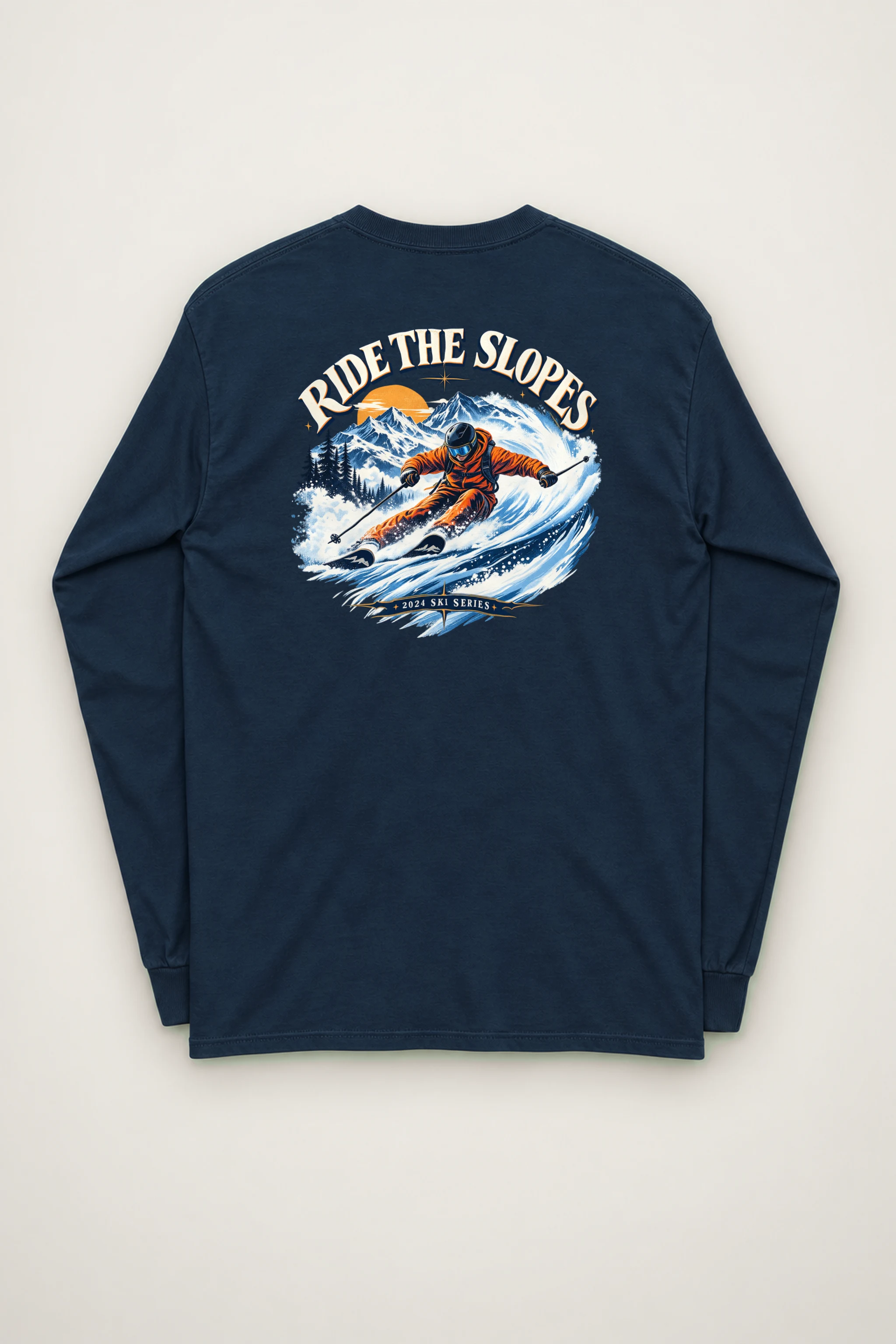 "Alpine Carve" Unisex Longsleeve T-shirt