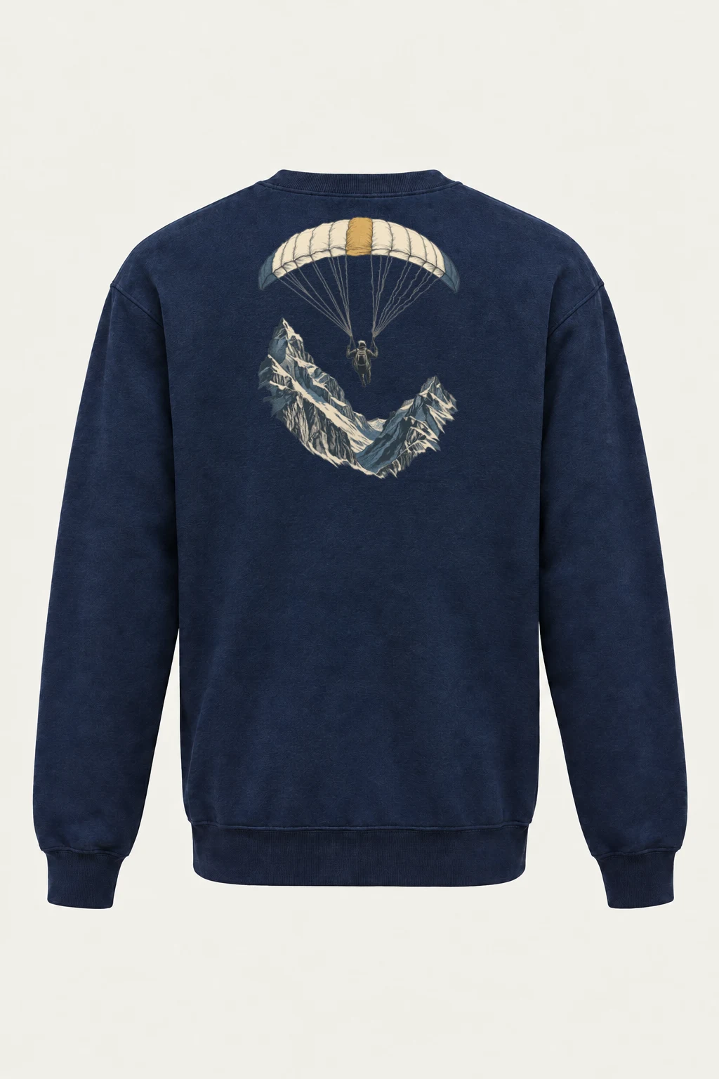 "Alpine Descent" Heavy Blend Unisex Crewneck Sweatshirt | Gildan 18000