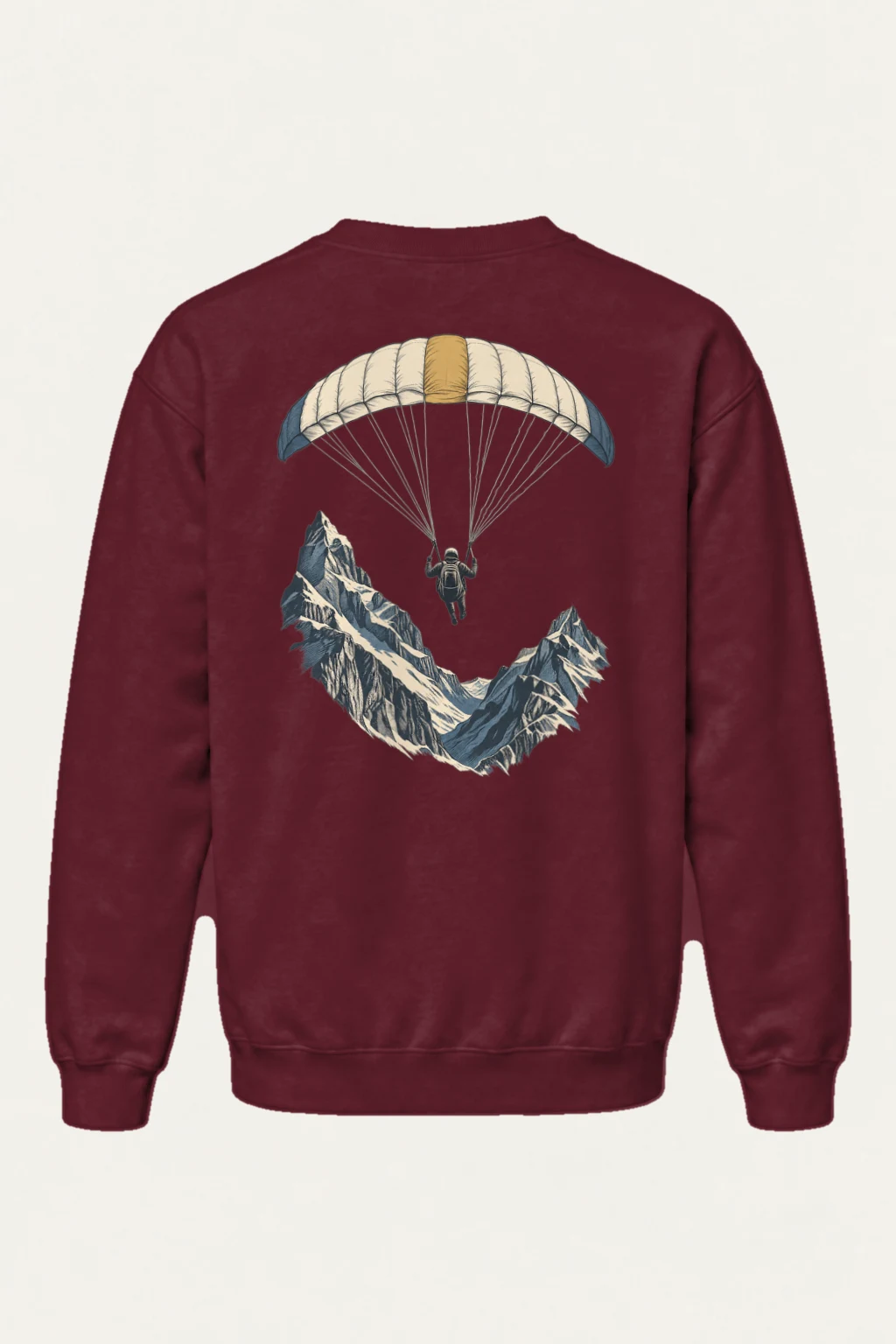 "Alpine Descent" Heavy Blend Unisex Crewneck Sweatshirt | Gildan 18000