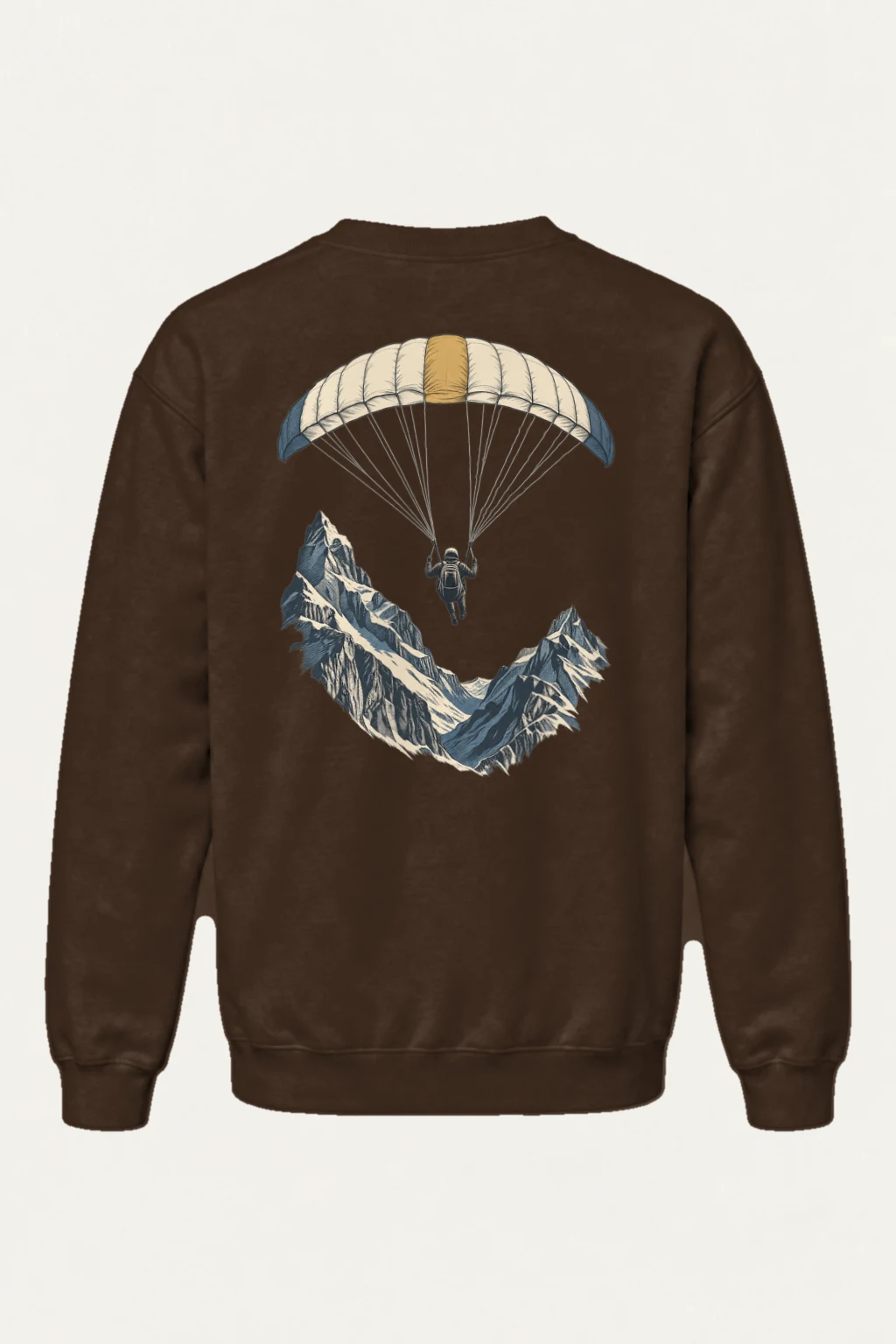 "Alpine Descent" Heavy Blend Unisex Crewneck Sweatshirt | Gildan 18000