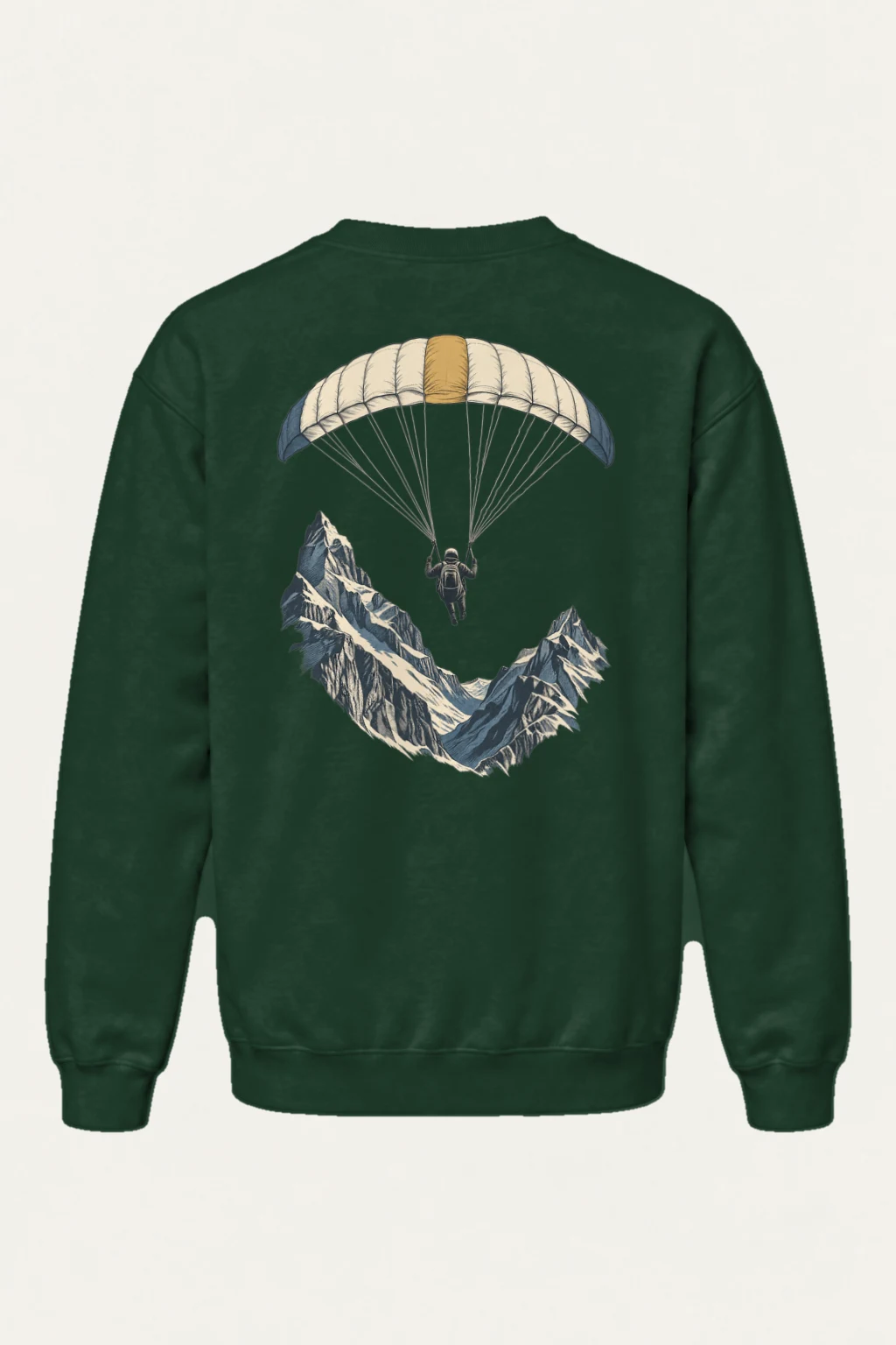 "Alpine Descent" Heavy Blend Unisex Crewneck Sweatshirt | Gildan 18000