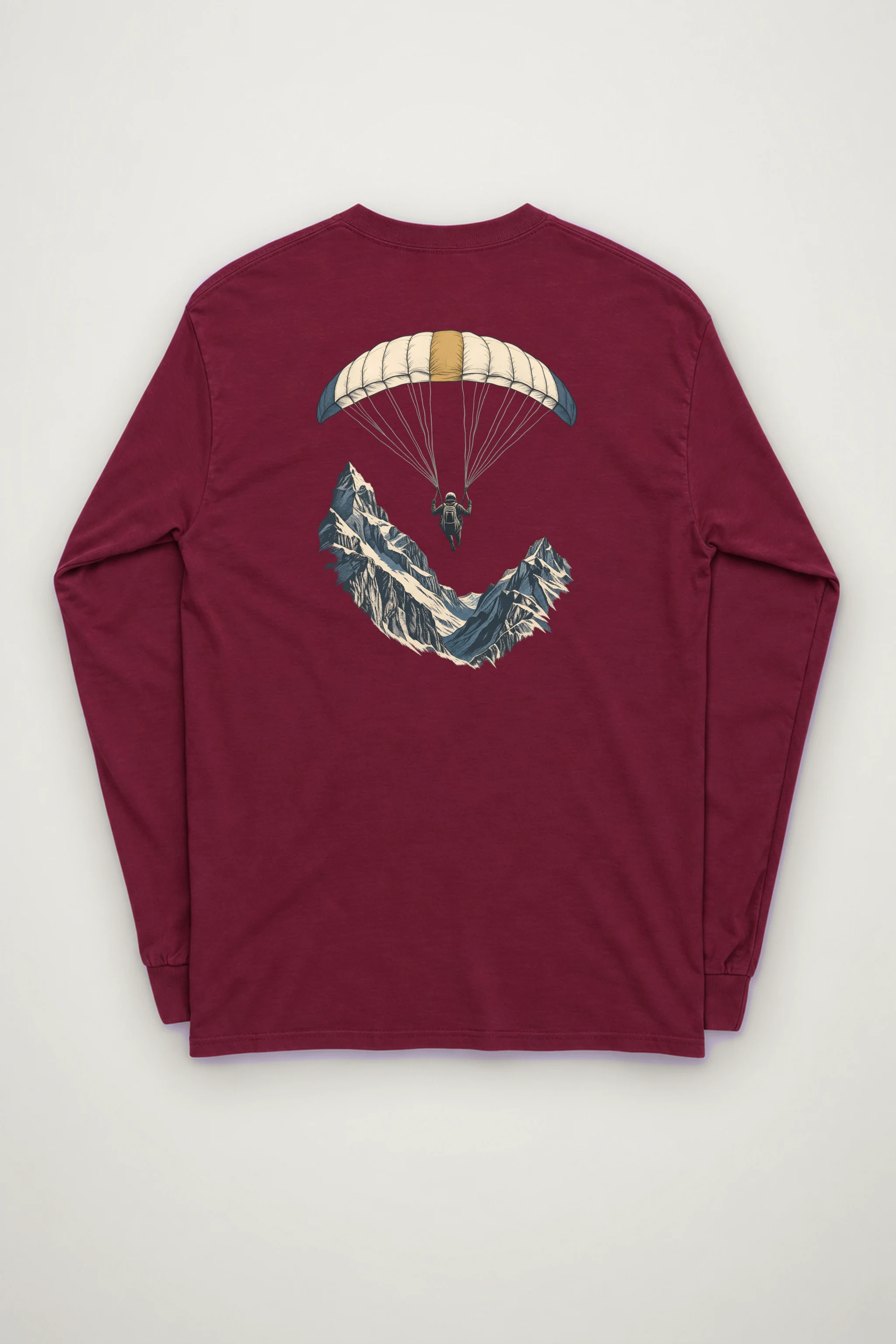 "Alpine Descent" Unisex Longsleeve T-shirt