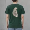 "Alpine Leopard Engraving" Heavyweight Unisex Crewneck T-shirt
