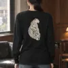 "Alpine Leopard" Unisex Longsleeve T-shirt