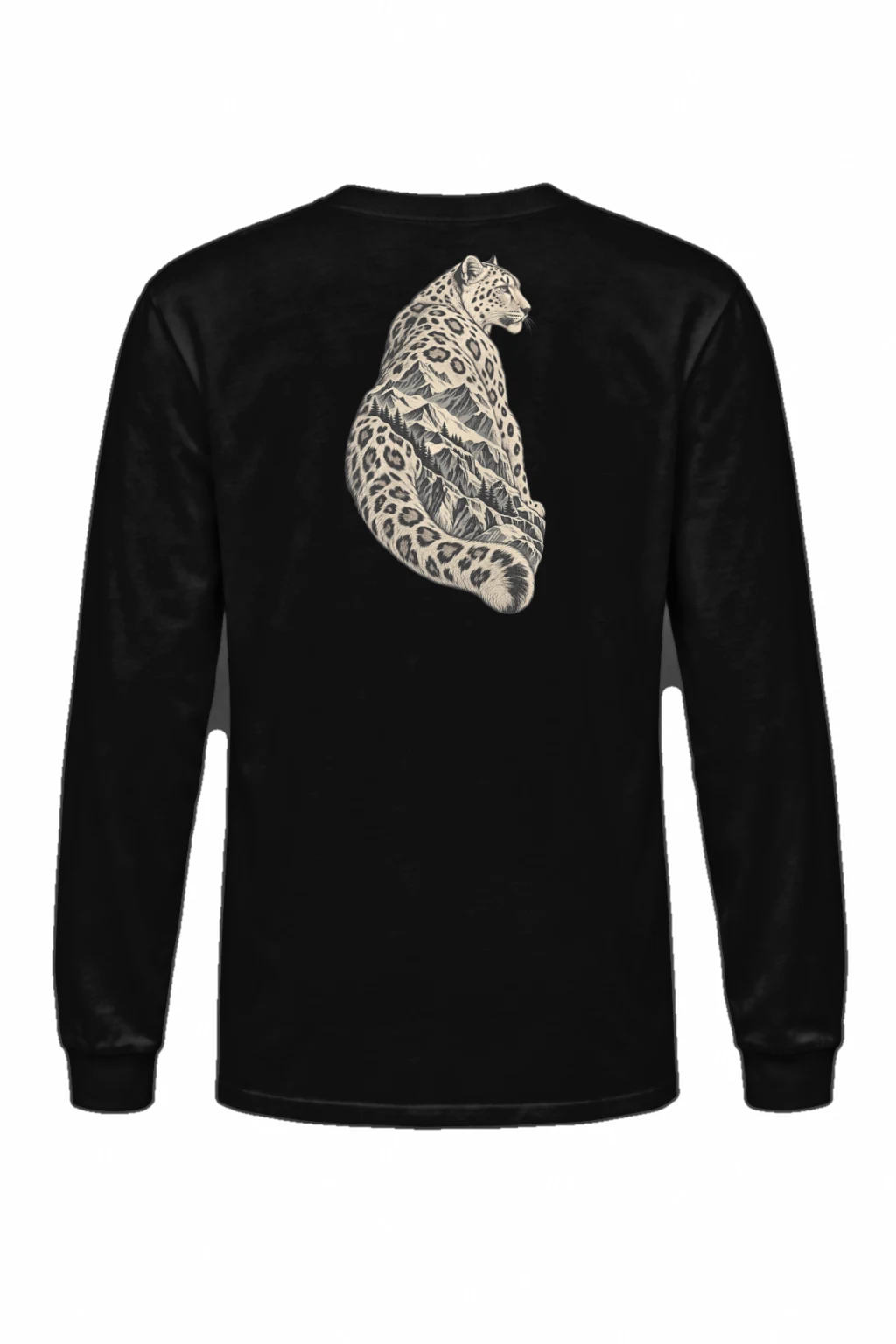 "Alpine Leopard" Unisex Longsleeve T-shirt | Gildan 2400