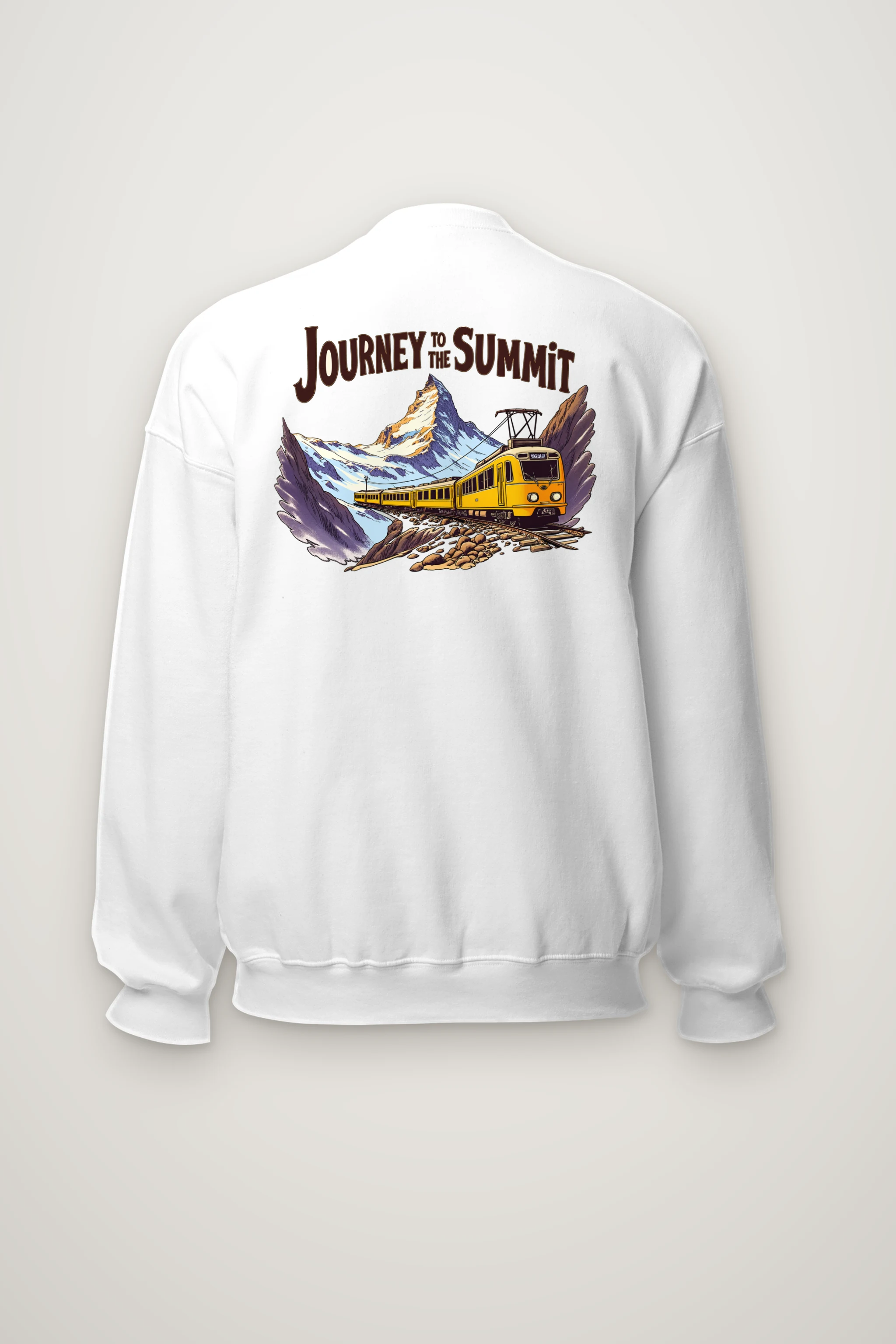 "Alpine Rail Emblem" Heavy Blend Unisex Crewneck Sweatshirt