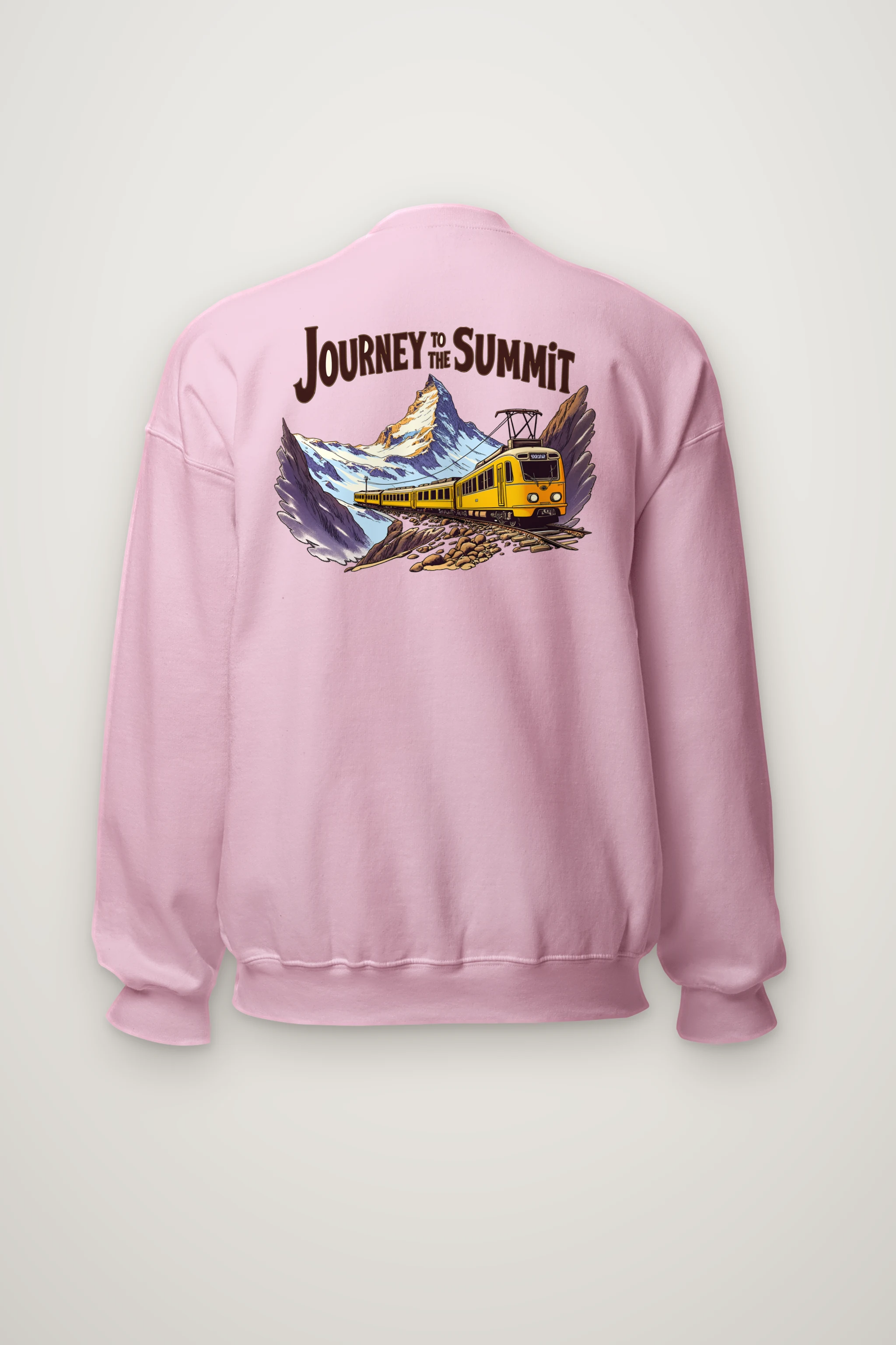 "Alpine Rail Emblem" Heavy Blend Unisex Crewneck Sweatshirt