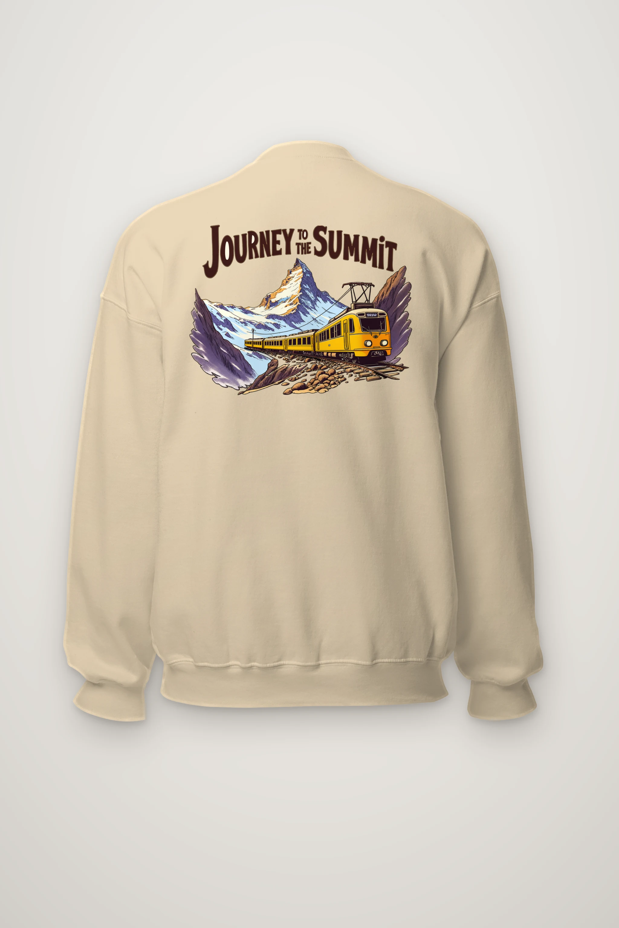 "Alpine Rail Emblem" Heavy Blend Unisex Crewneck Sweatshirt