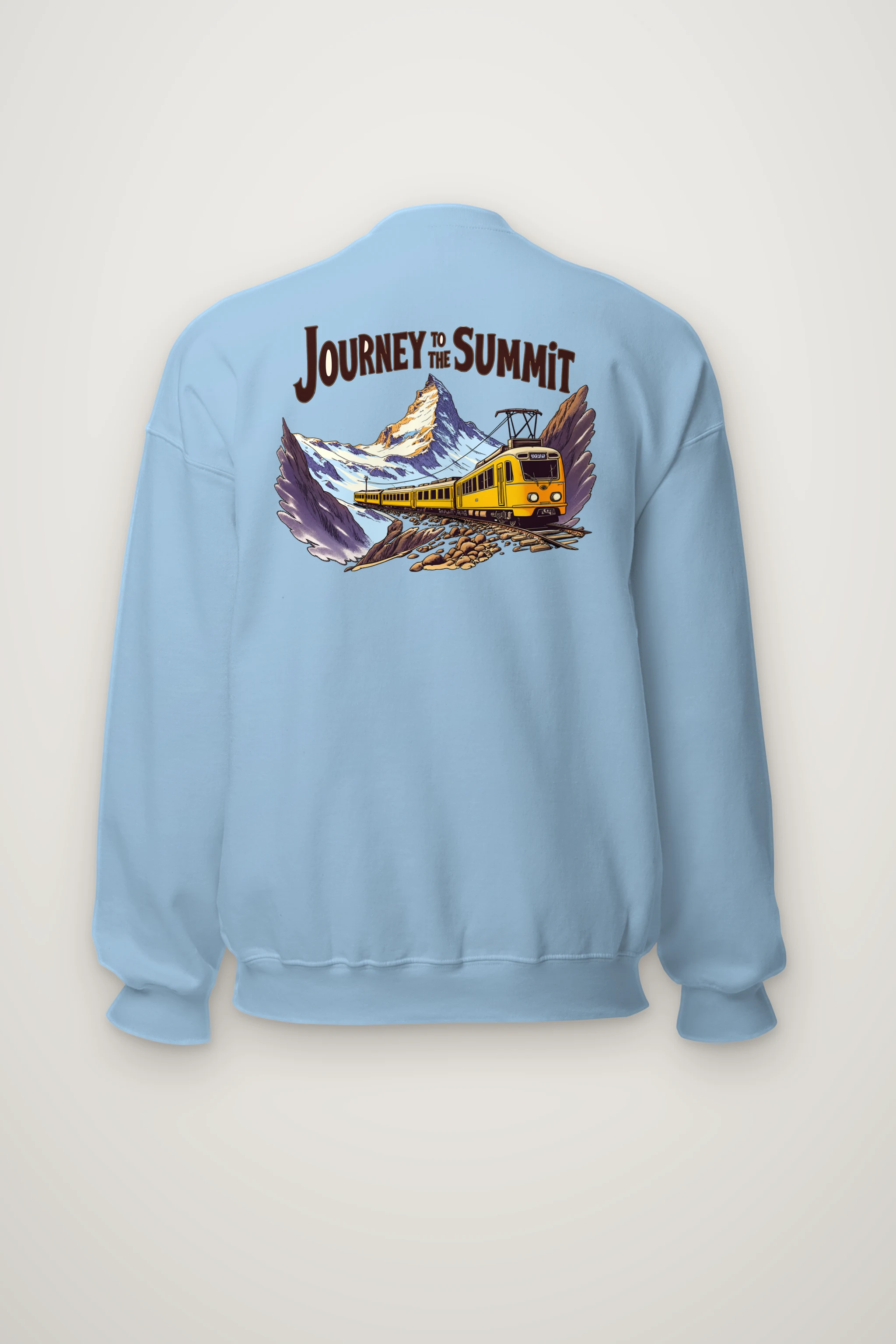 "Alpine Rail Emblem" Heavy Blend Unisex Crewneck Sweatshirt
