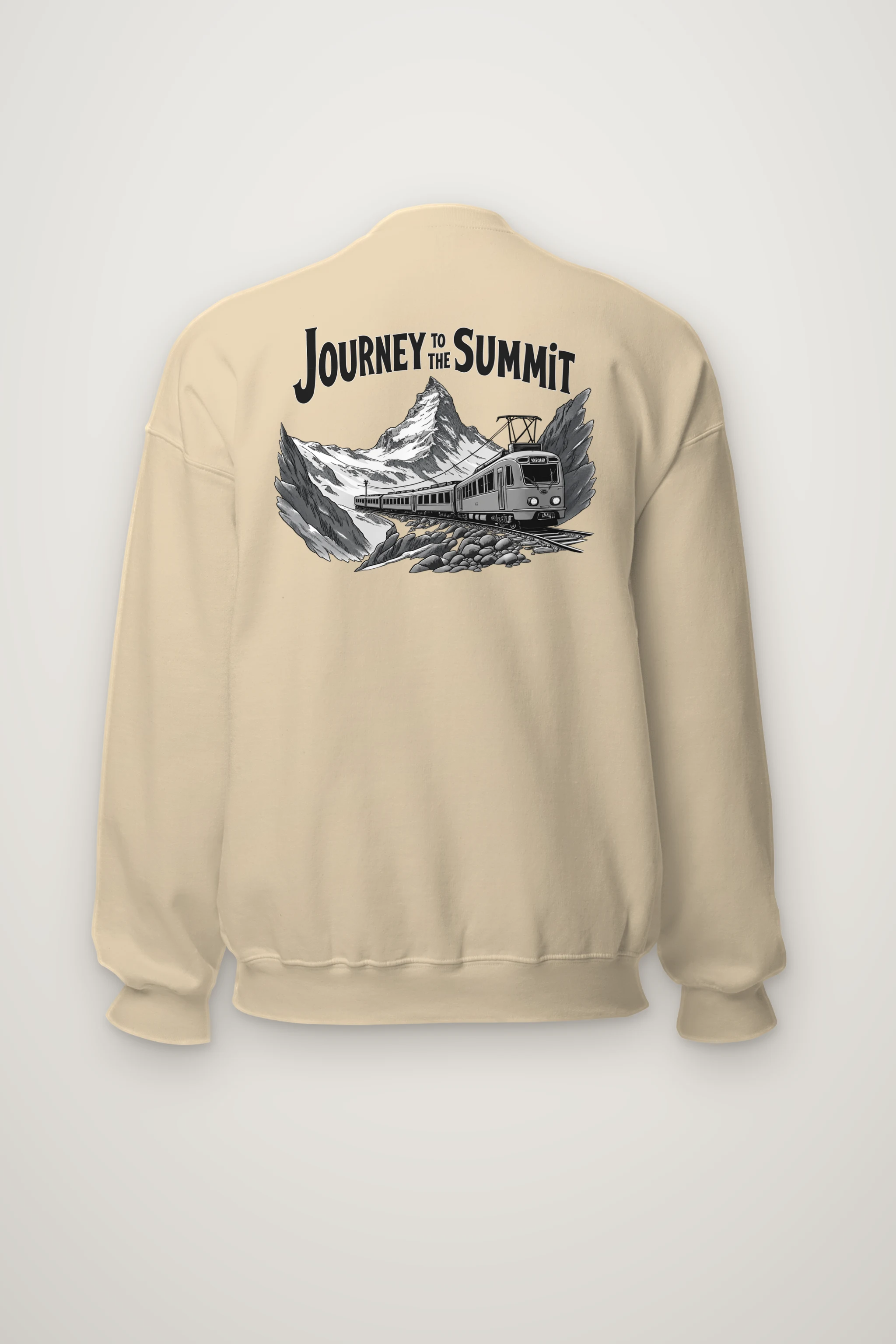 "Alpine Rail Reverie" Heavy Blend Unisex Crewneck Sweatshirt