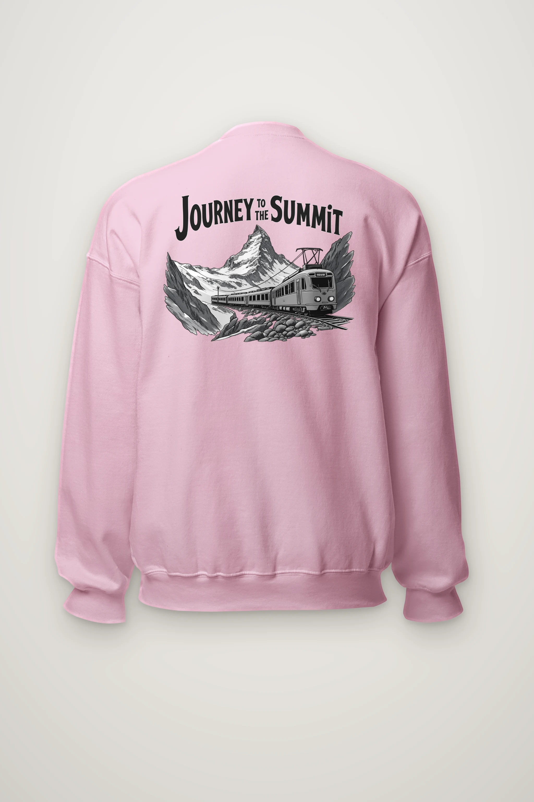 "Alpine Rail Reverie" Heavy Blend Unisex Crewneck Sweatshirt