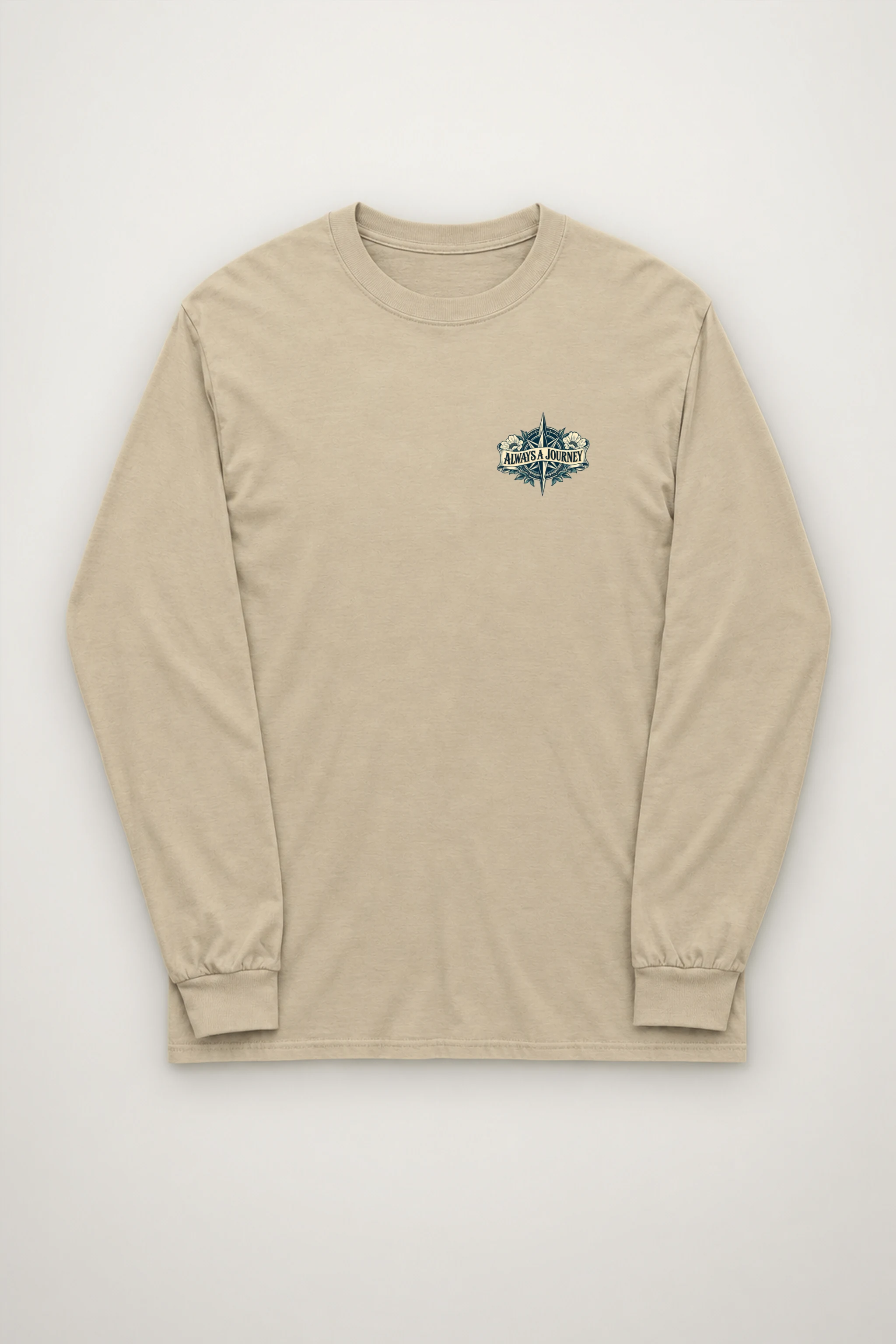 "Always A Journey" Unisex Longsleeve T-shirt