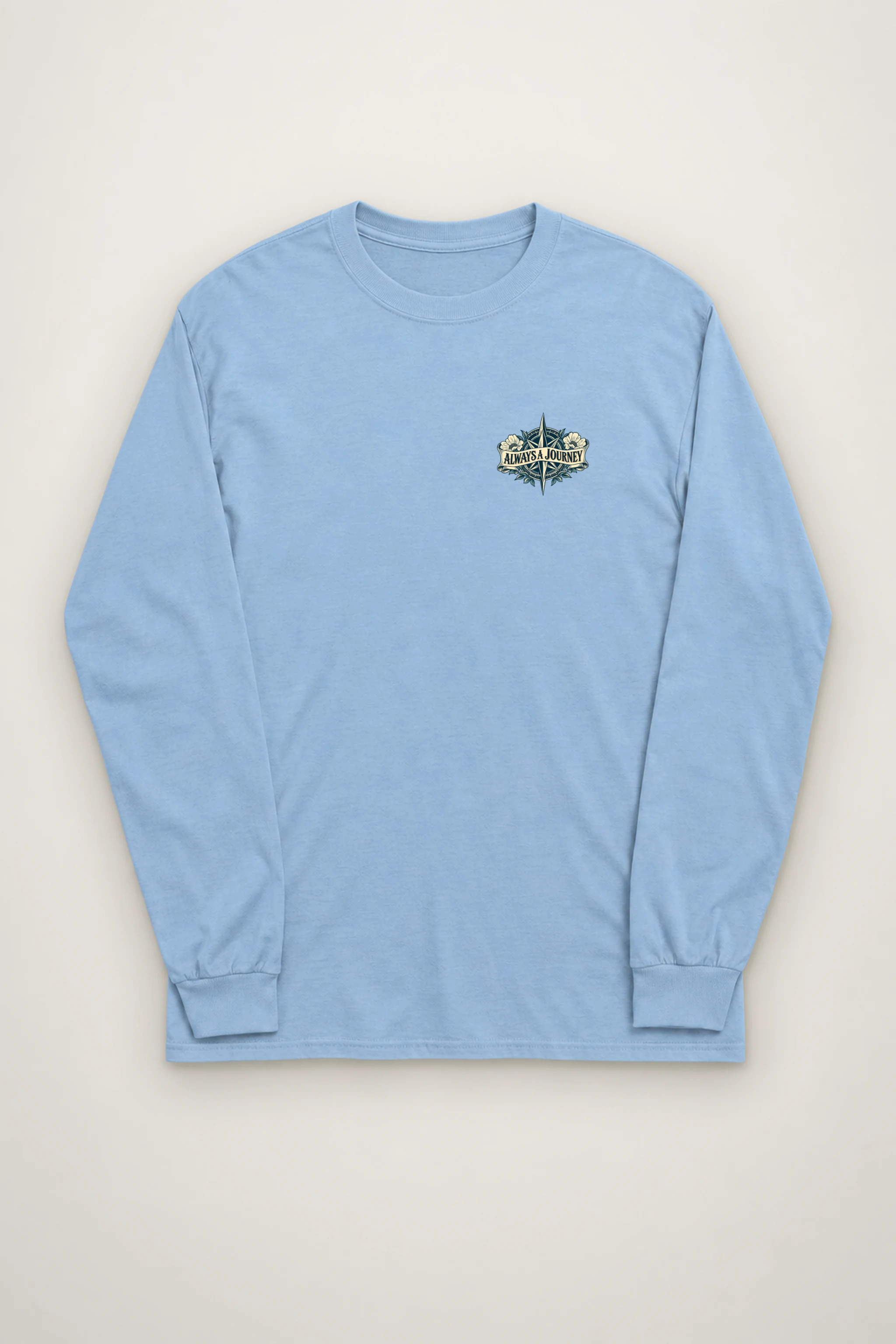 "Always A Journey" Unisex Longsleeve T-shirt