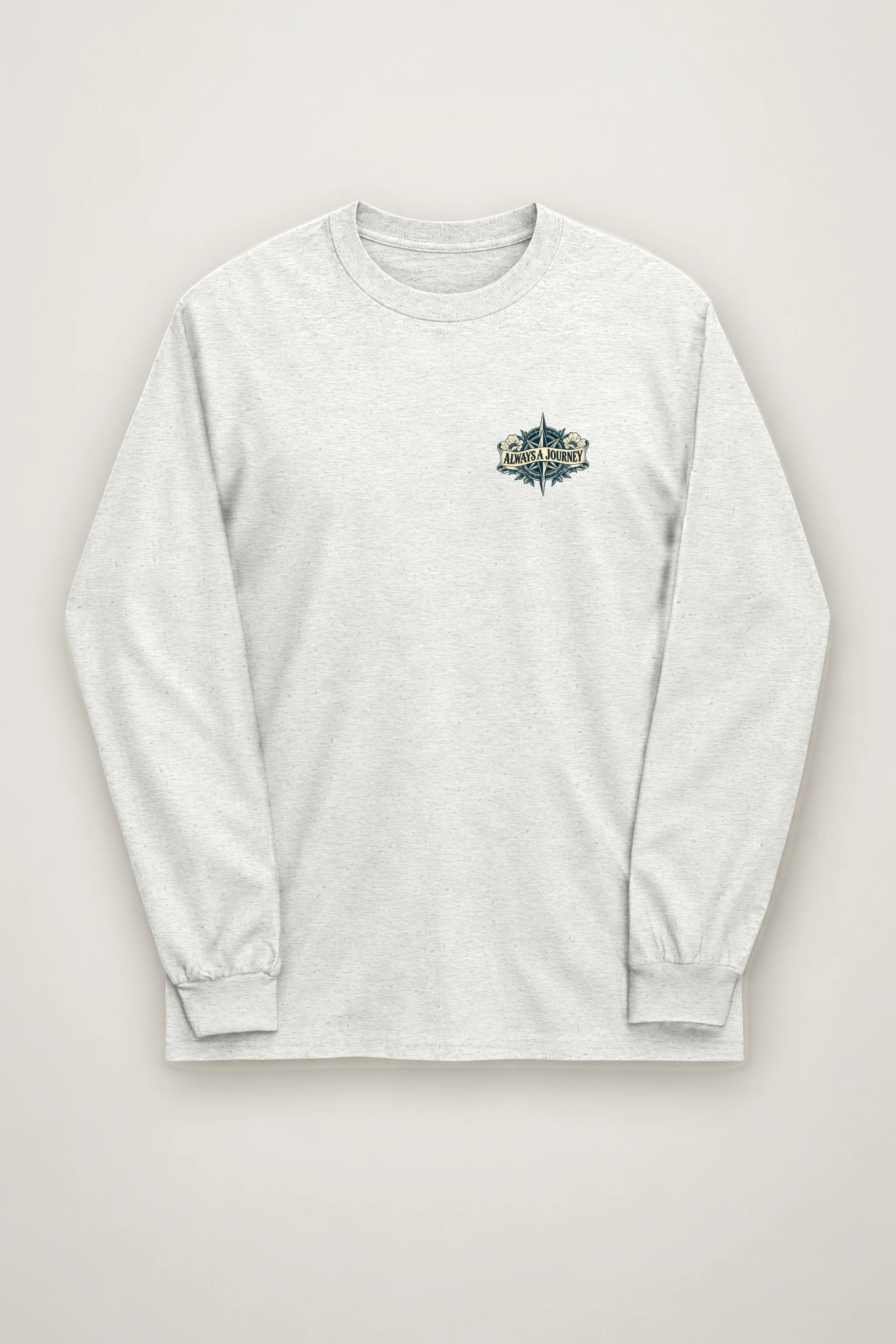 "Always A Journey" Unisex Longsleeve T-shirt