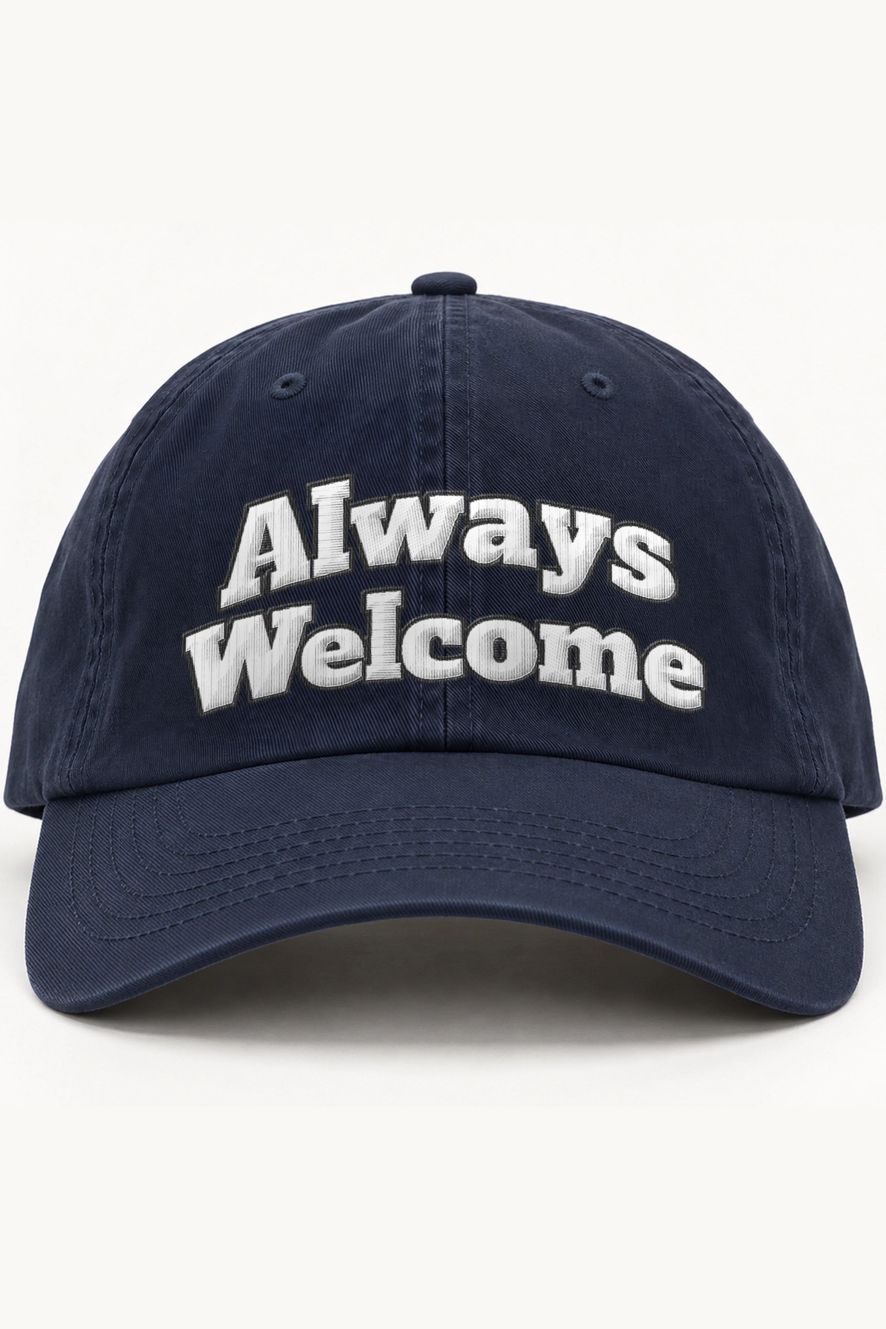 "Always Welcome" Classic Dad Hat · Embroidered