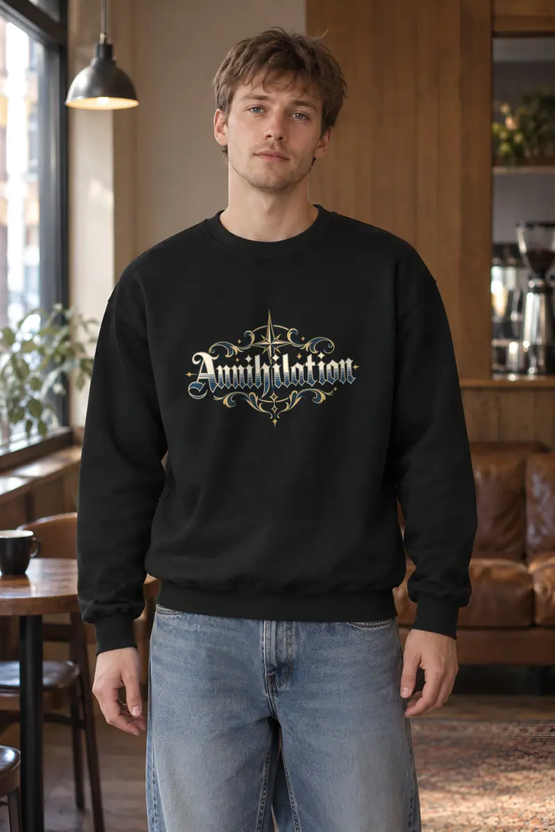 "Ambition Compass" Heavy Blend Unisex Crewneck Sweatshirt