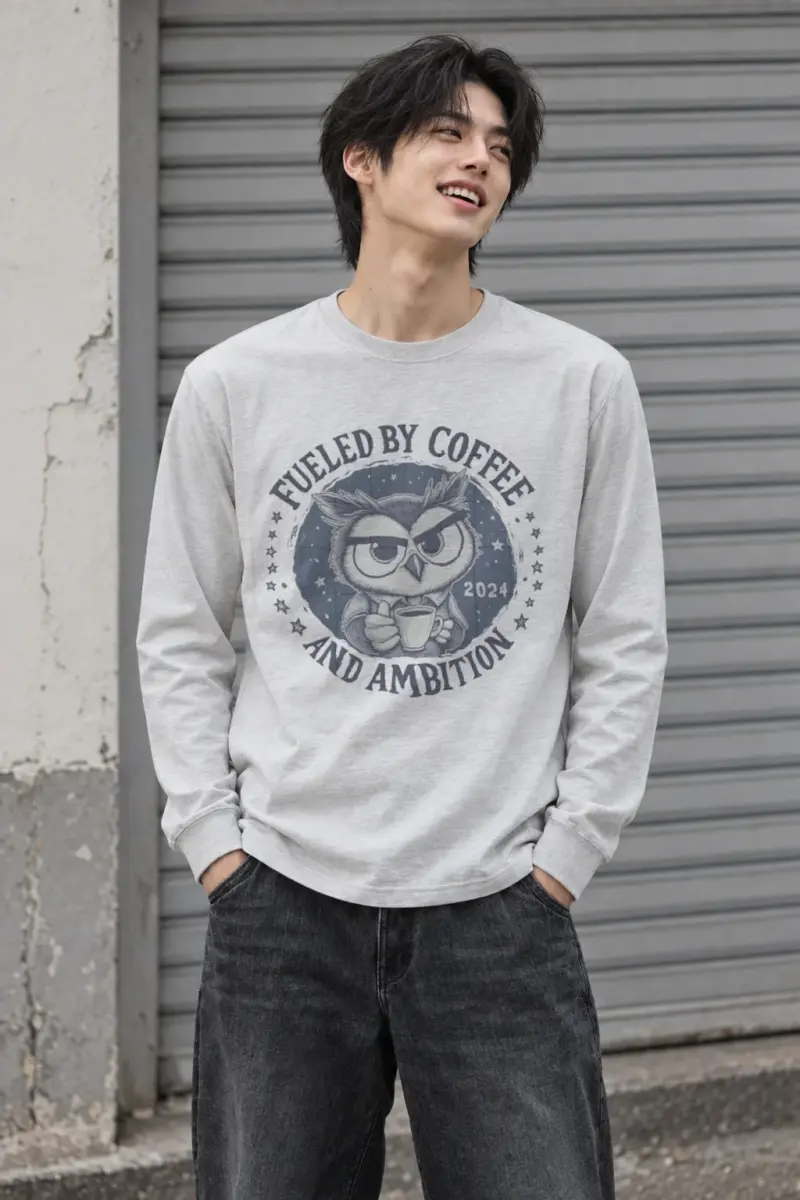 "Ambition Owl" Unisex Longsleeve T-shirt