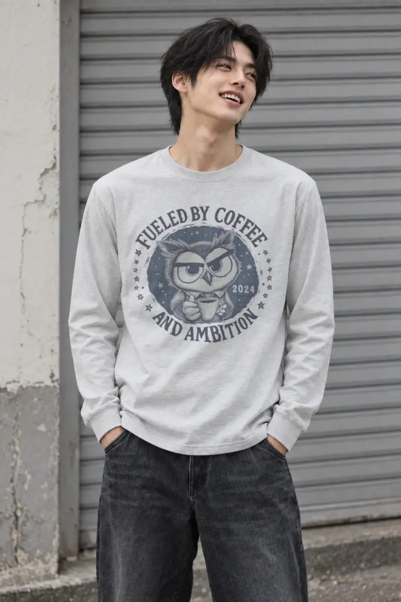 "Ambition Owl" Unisex Longsleeve T-shirt