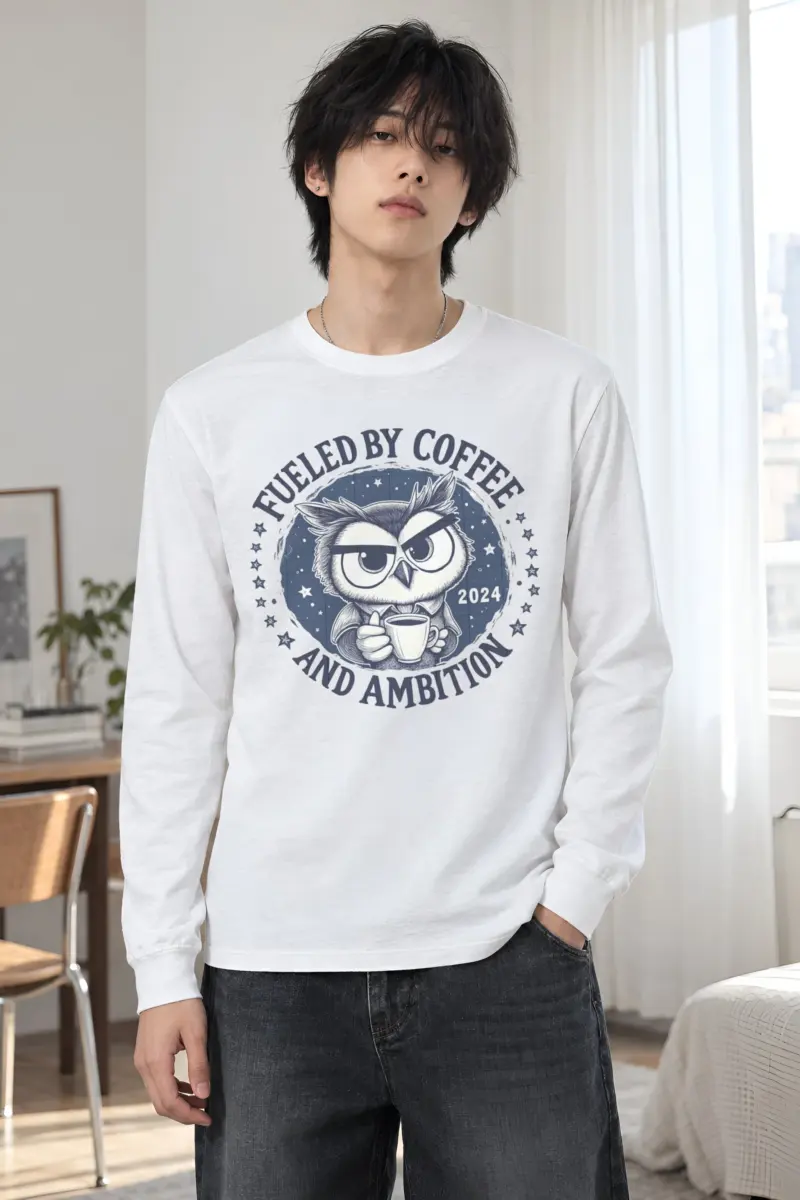 "Ambition Owl" Unisex Longsleeve T-shirt