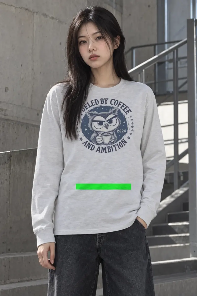 "Ambition Owl" Unisex Longsleeve T-shirt | Gildan 2400
