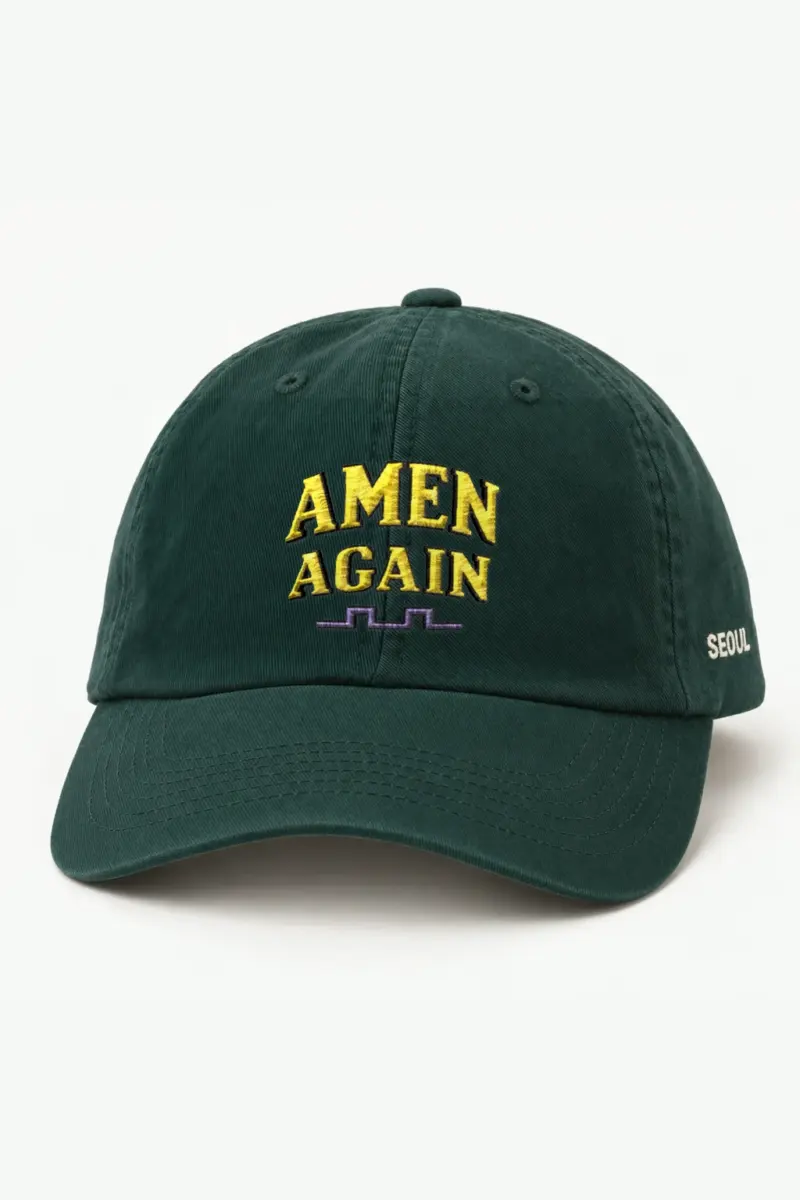 "Amen Again Waveform" Classic Dad Hat · Embroidered
