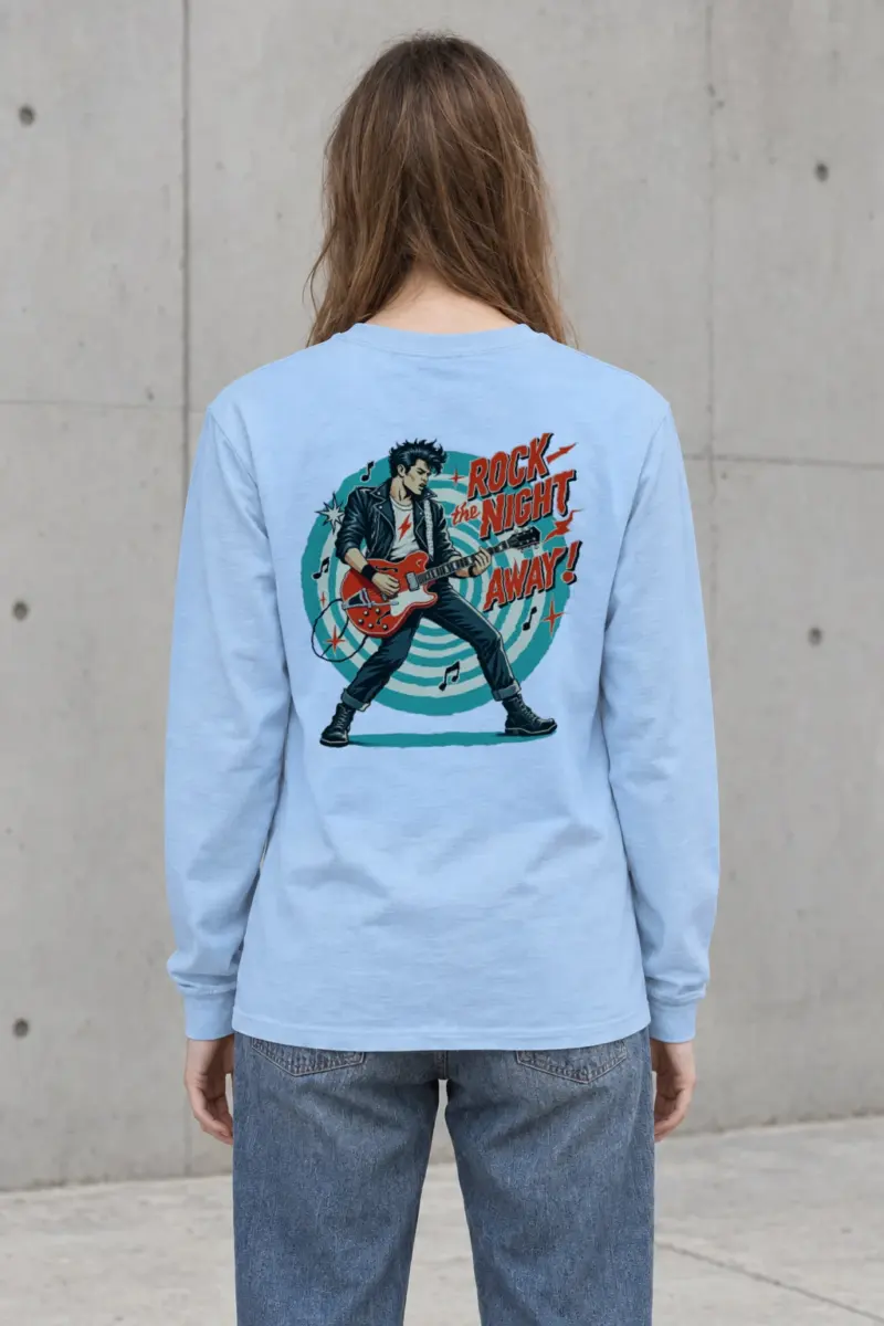 "Amplified After Dark" Unisex Longsleeve T-shirt