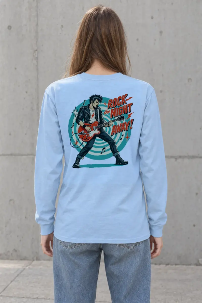 "Amplified After Dark" Unisex Longsleeve T-shirt | Gildan 2400