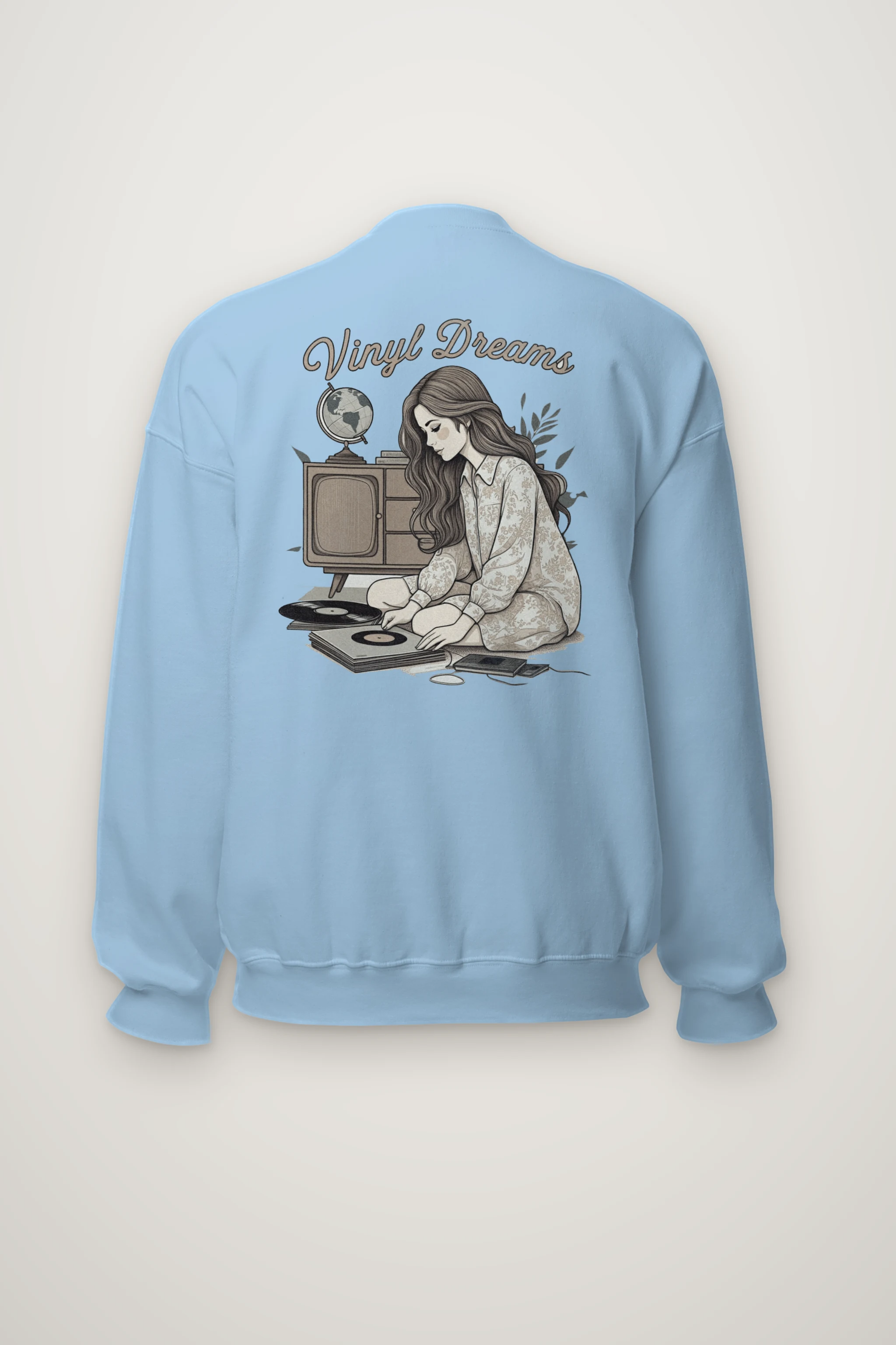 "Analog Study" Heavy Blend Unisex Crewneck Sweatshirt