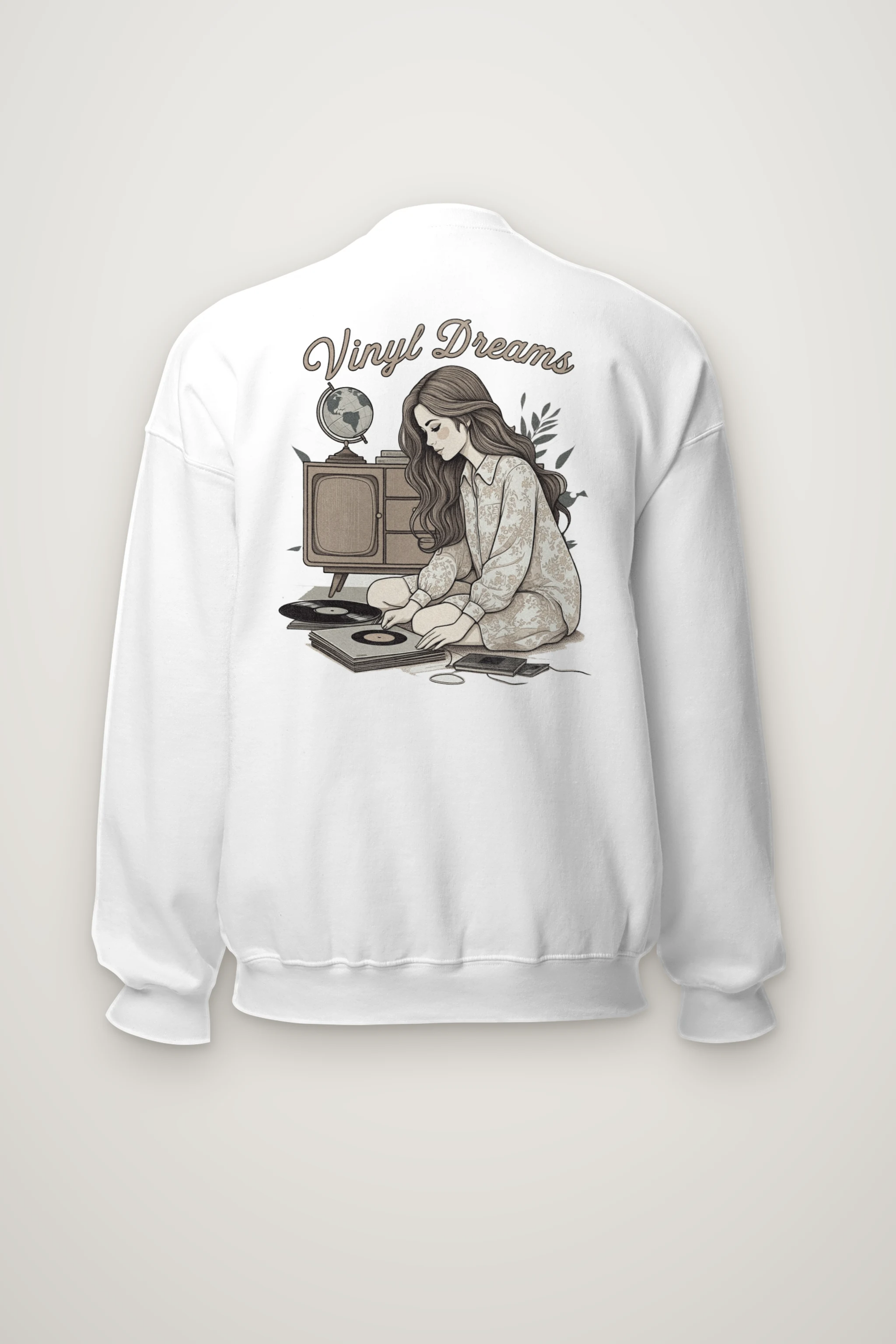 "Analog Study" Heavy Blend Unisex Crewneck Sweatshirt
