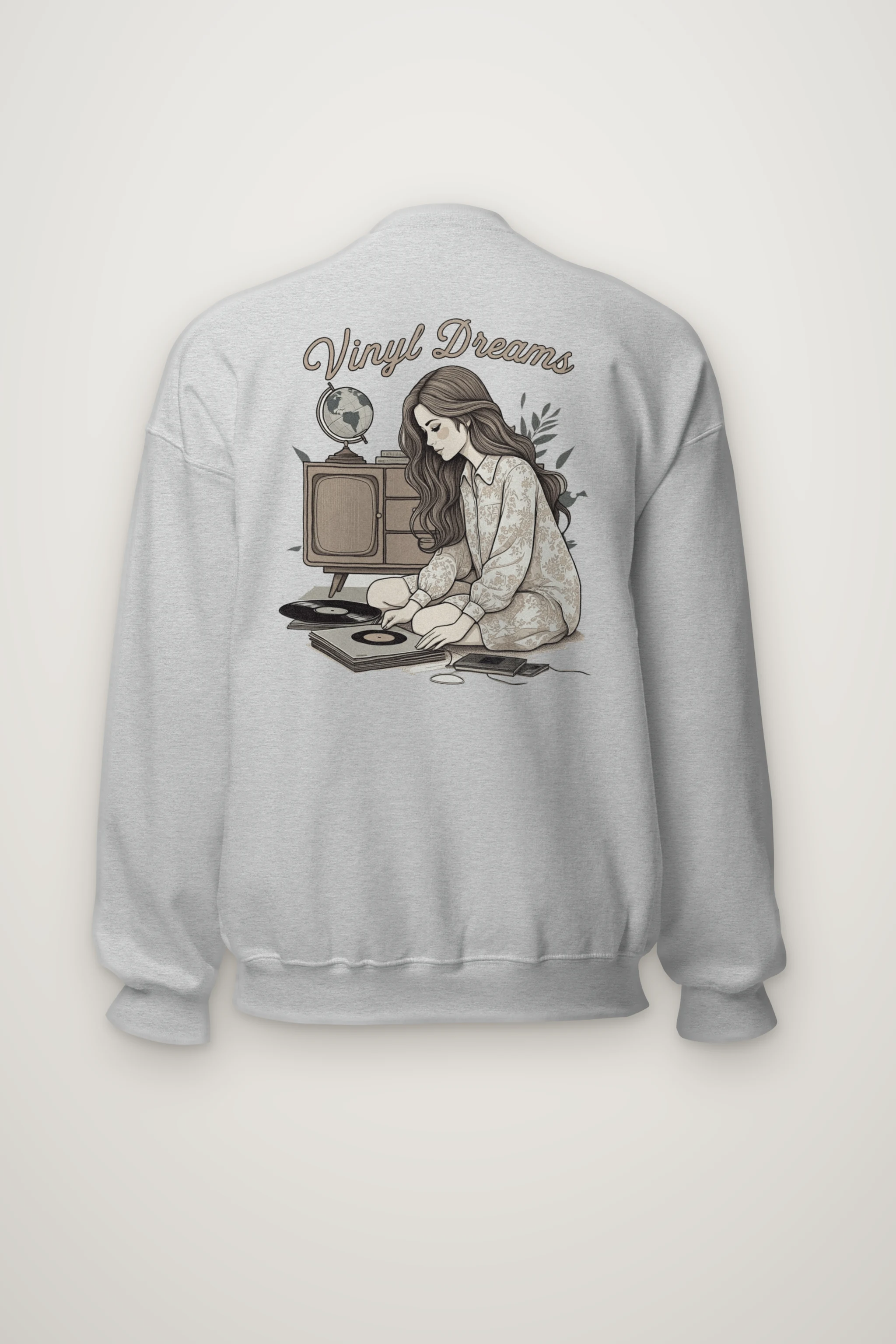 "Analog Study" Heavy Blend Unisex Crewneck Sweatshirt