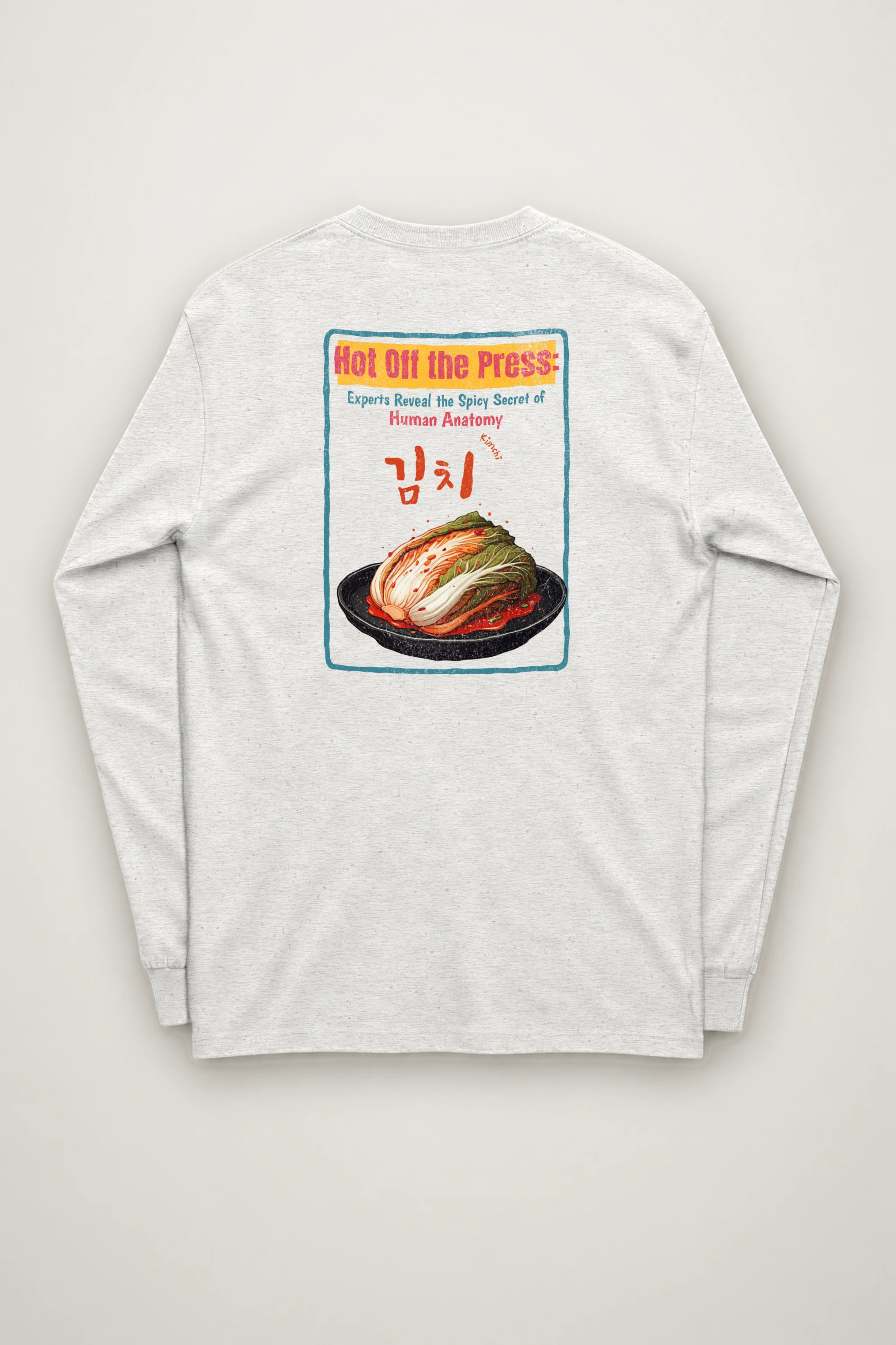 "Anatomy Of Kimchi" Unisex Longsleeve T-shirt