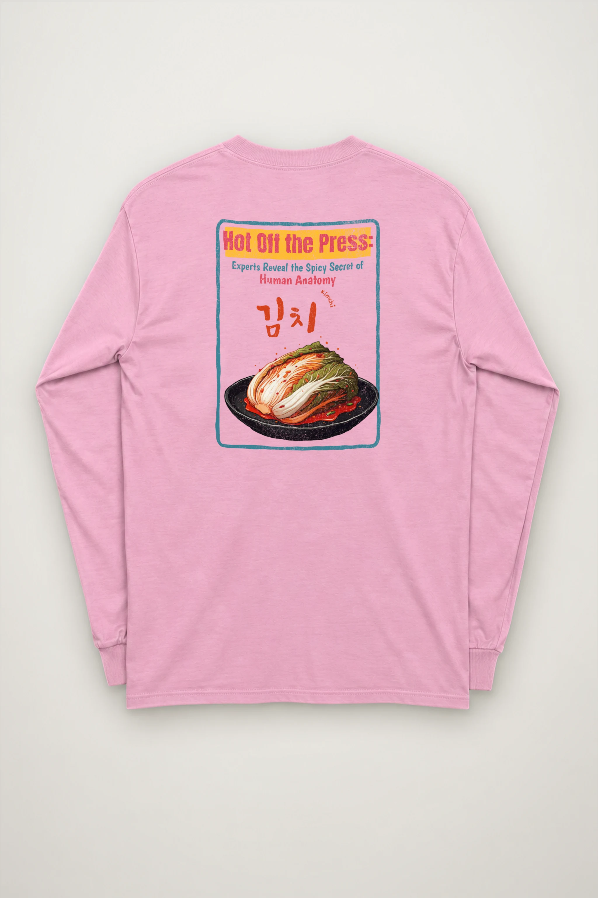 "Anatomy Of Kimchi" Unisex Longsleeve T-shirt