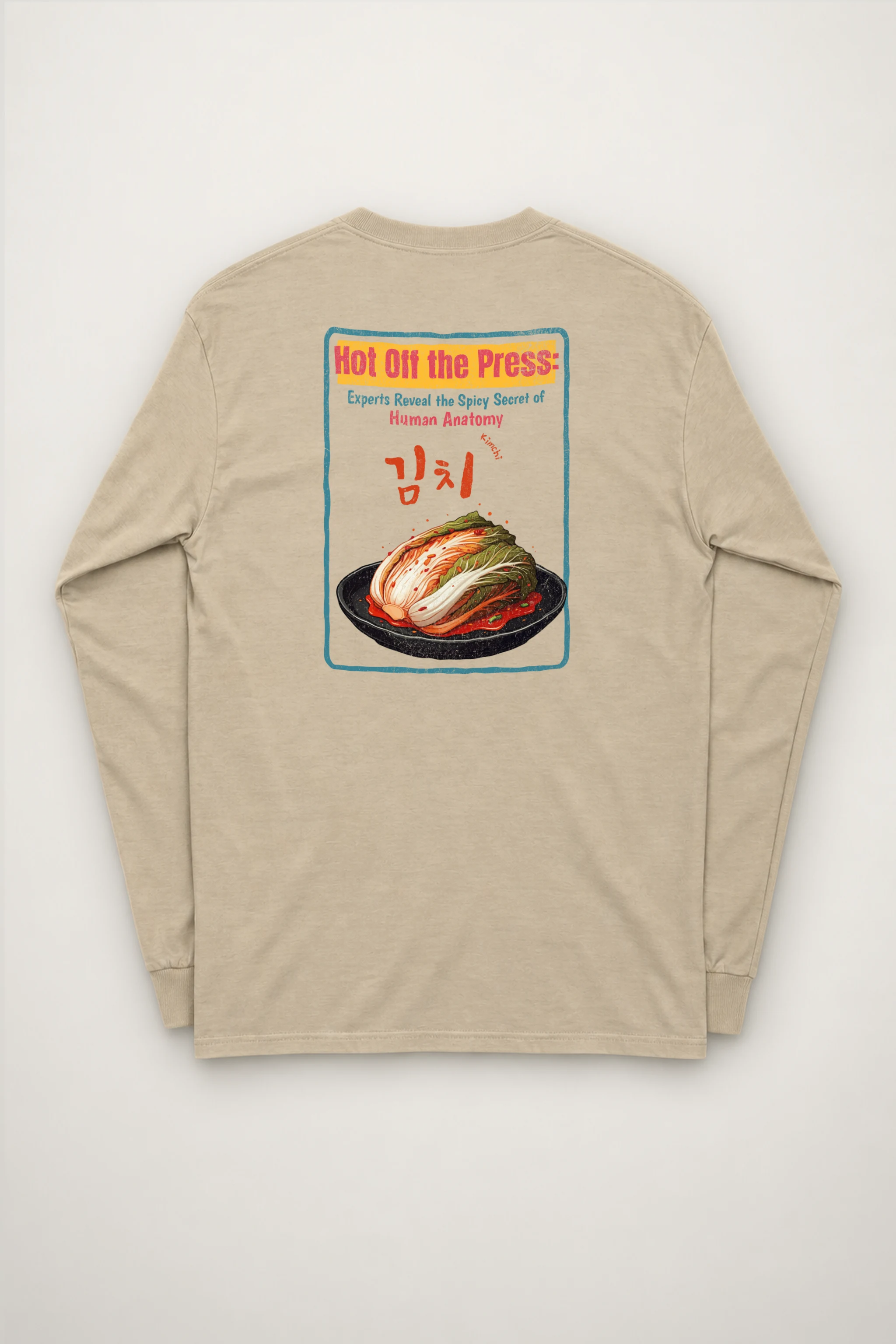 "Anatomy Of Kimchi" Unisex Longsleeve T-shirt