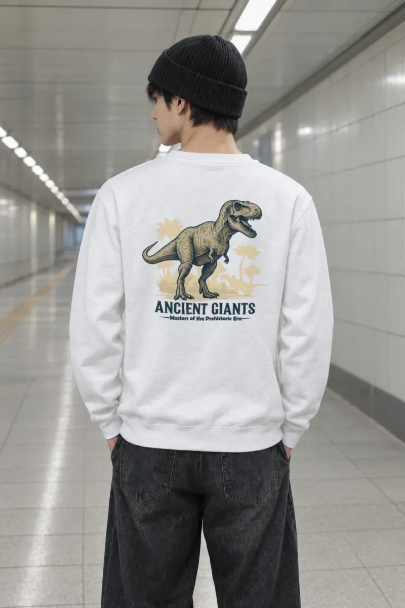 "Ancient Giants" Heavy Blend Unisex Crewneck Sweatshirt