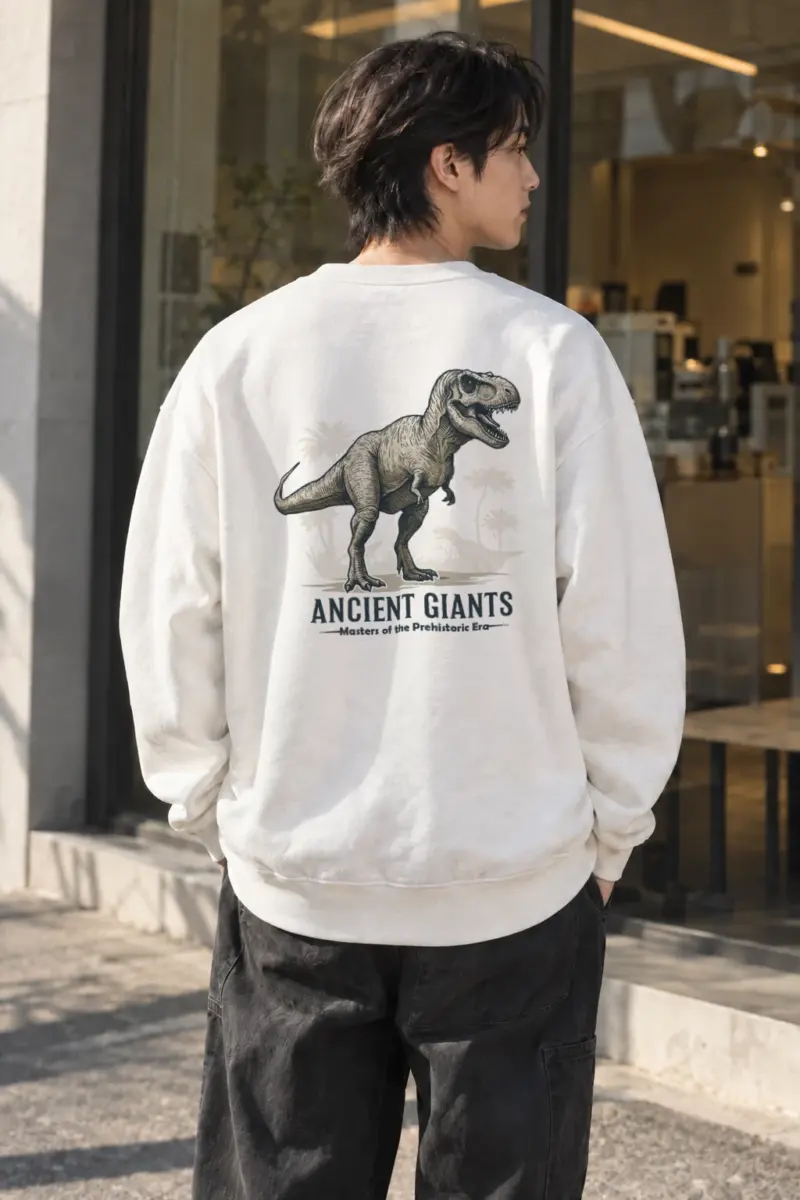 "Ancient Giants" Heavy Blend Unisex Crewneck Sweatshirt | Gildan 18000