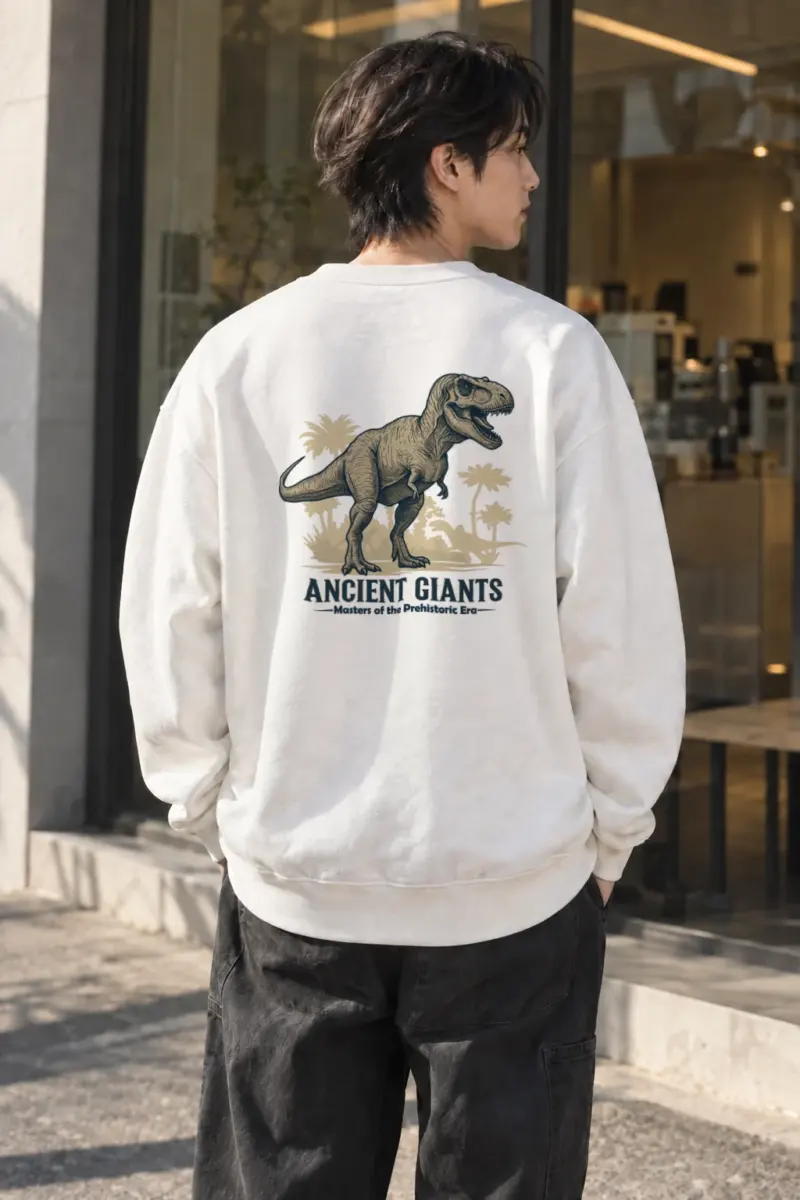 "Ancient Giants" Heavy Blend Unisex Crewneck Sweatshirt | Gildan 18000